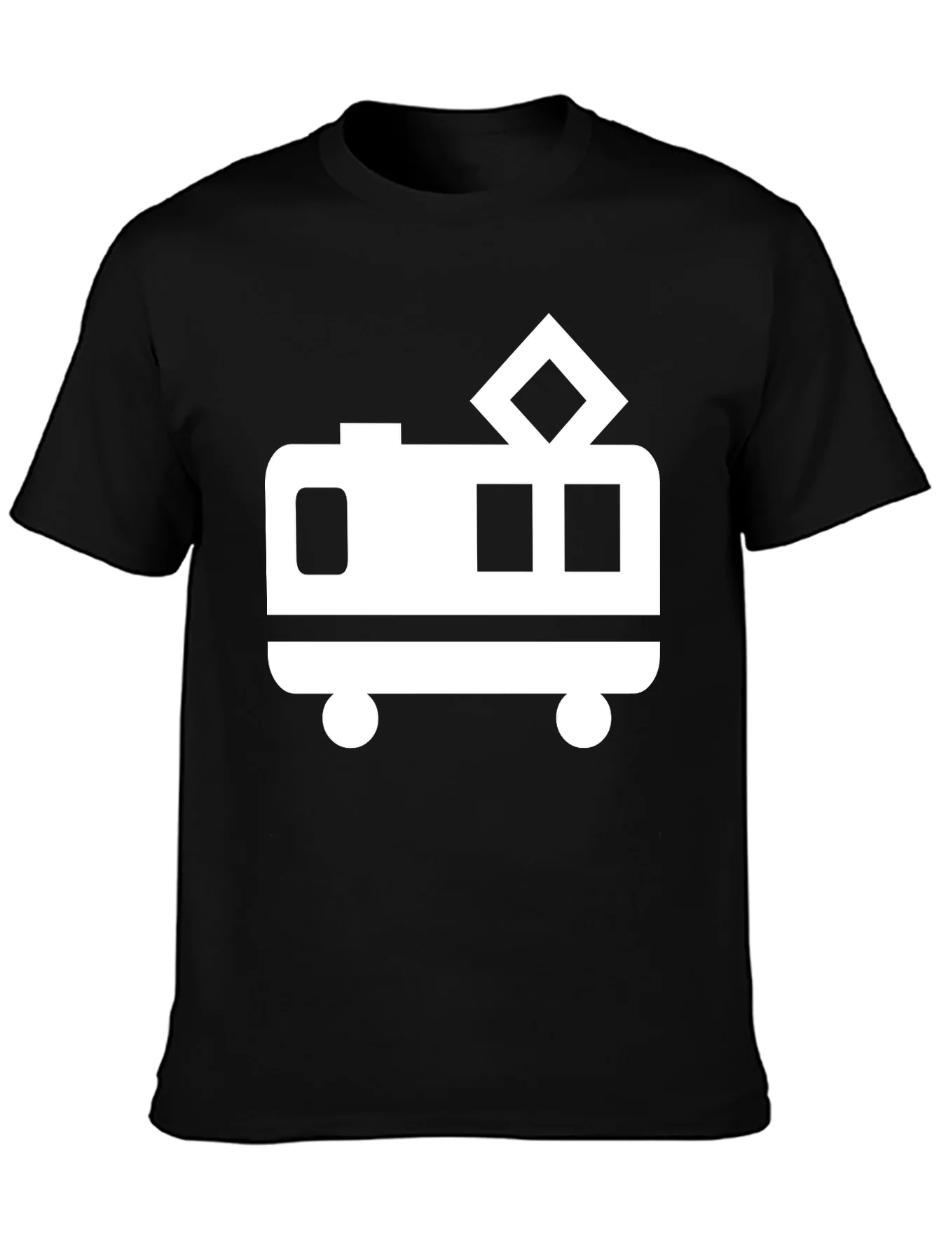 Rebbecca Black T-Shirt with Trolley Graphic