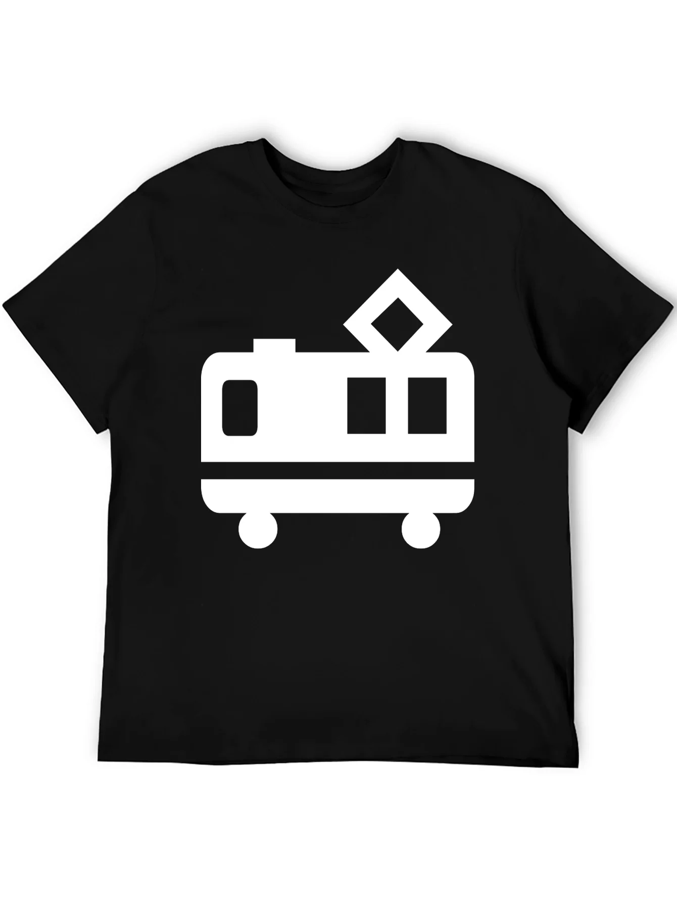 Rebbecca Black T-Shirt with Trolley Graphic
