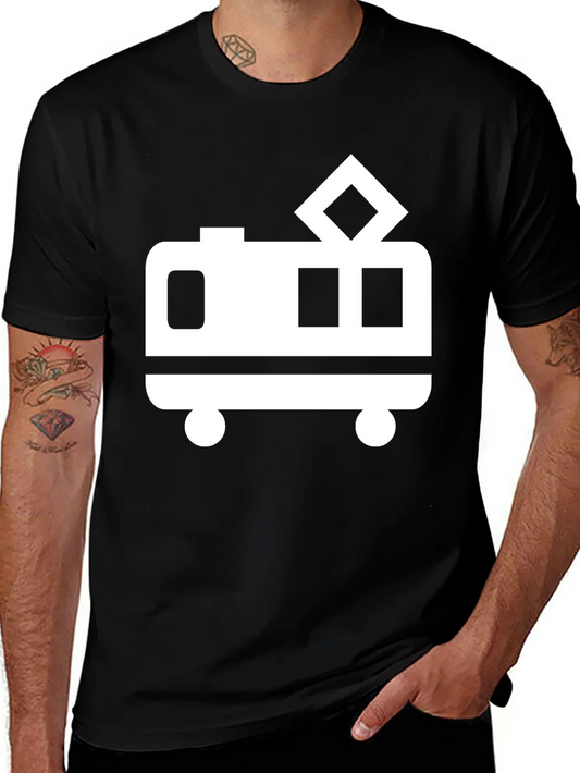 Rebbecca Black T-Shirt with Trolley Graphic