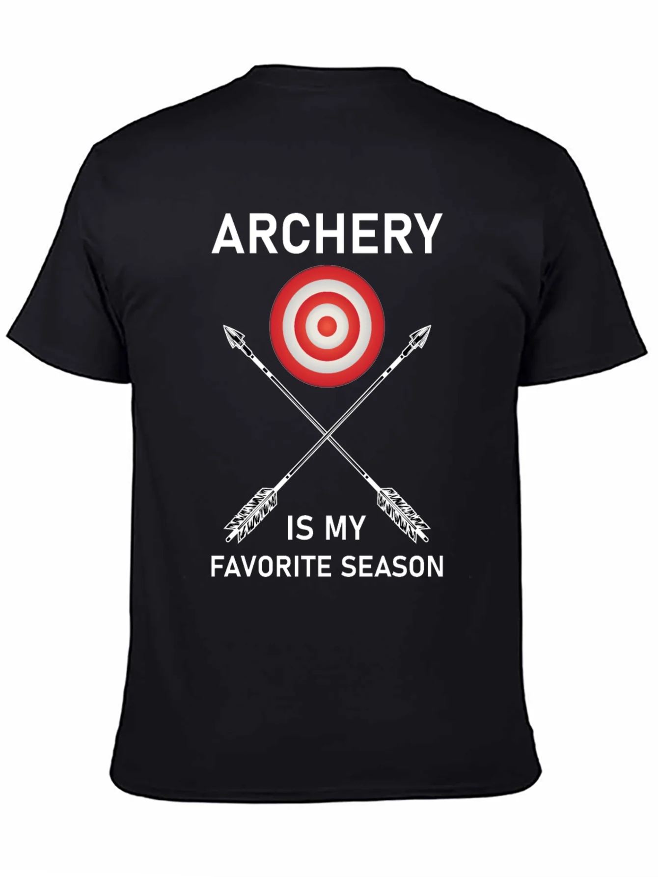 Camiseta Negra Archery is My Favorite Season