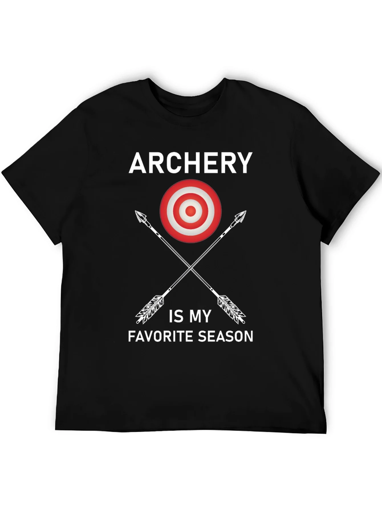 Camiseta Negra Archery is My Favorite Season