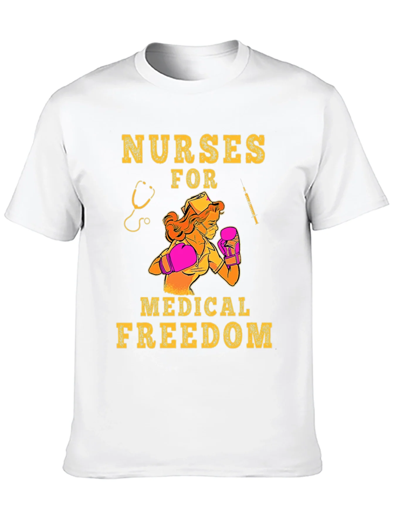 Rebbecca Nurses for Medical Freedom Graphic T-Shirt