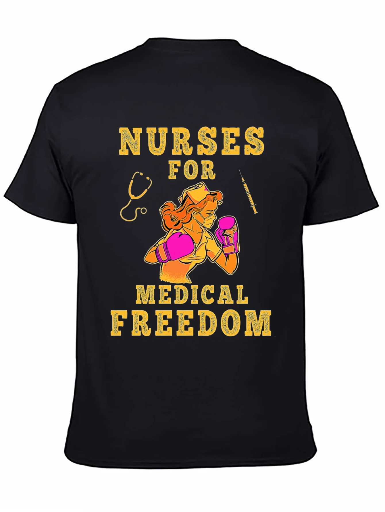 Rebbecca Nurses for Medical Freedom Graphic T-Shirt