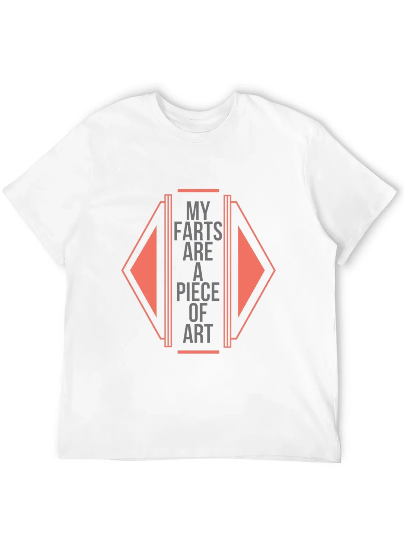 Rebbecca Funny Farts Art Graphic Black Tee