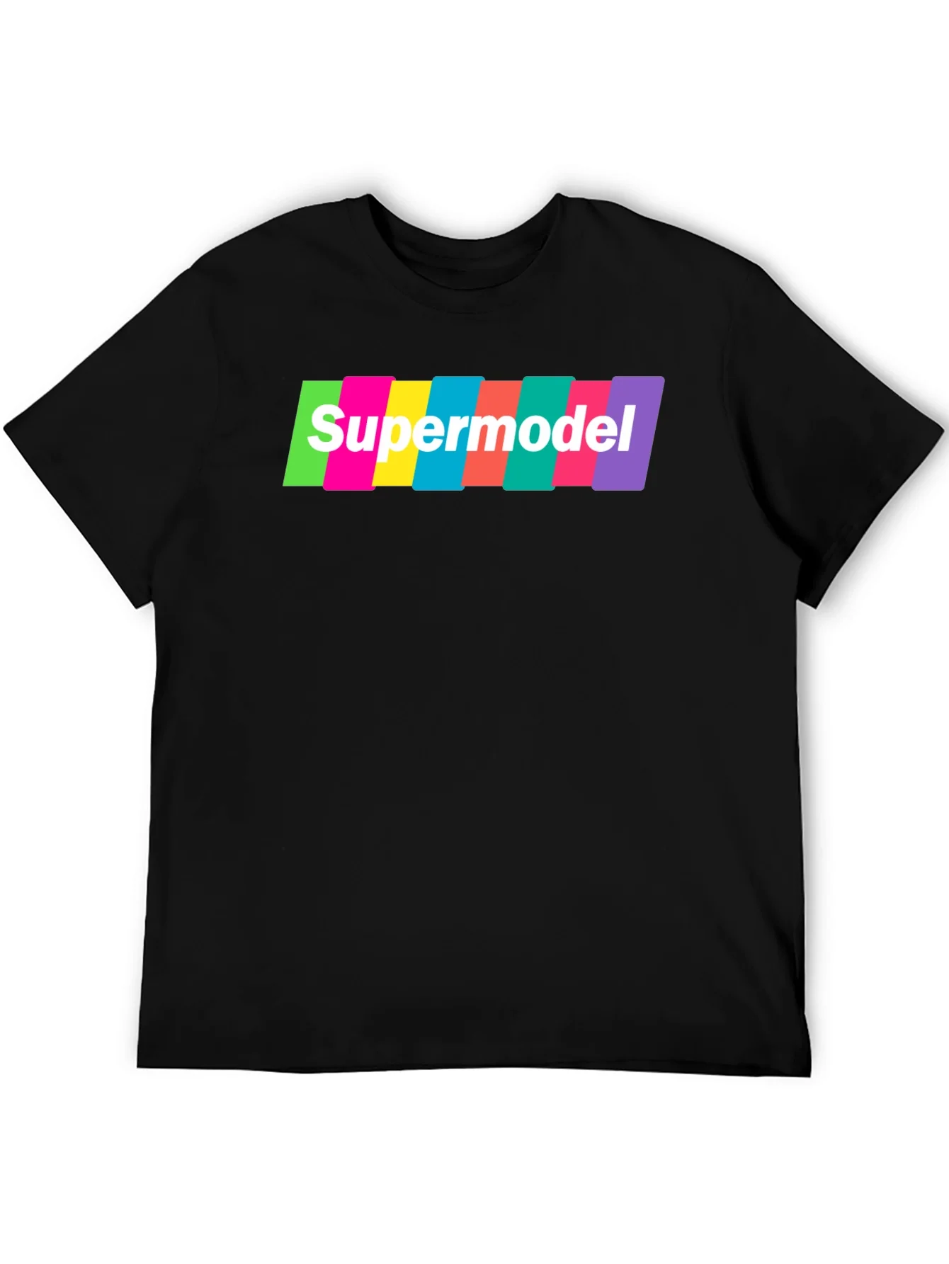 Rebbecca Supermodel Graphic T-Shirt - Retro Fashion Tee