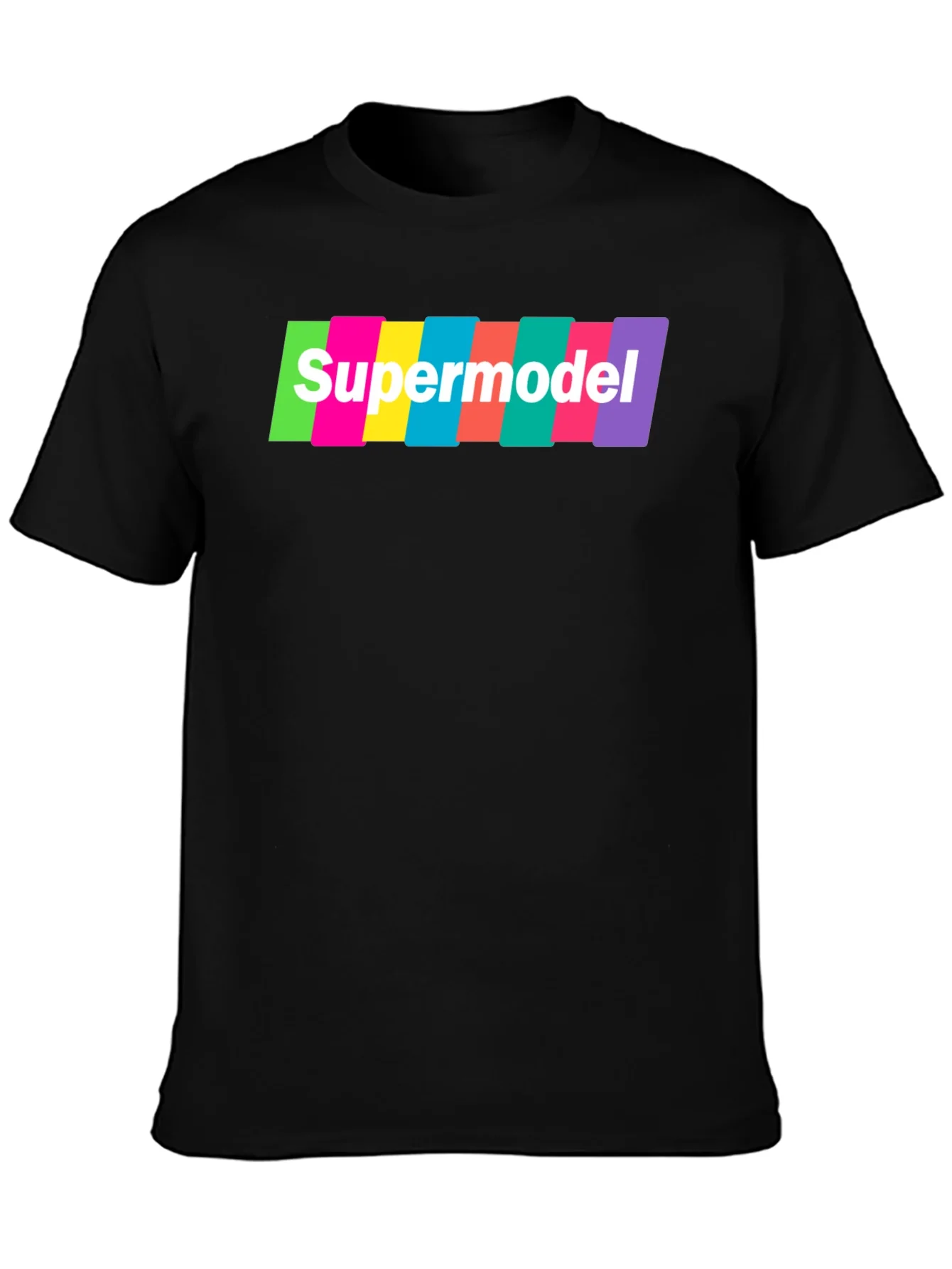 Rebbecca Supermodel Graphic T-Shirt - Retro Fashion Tee