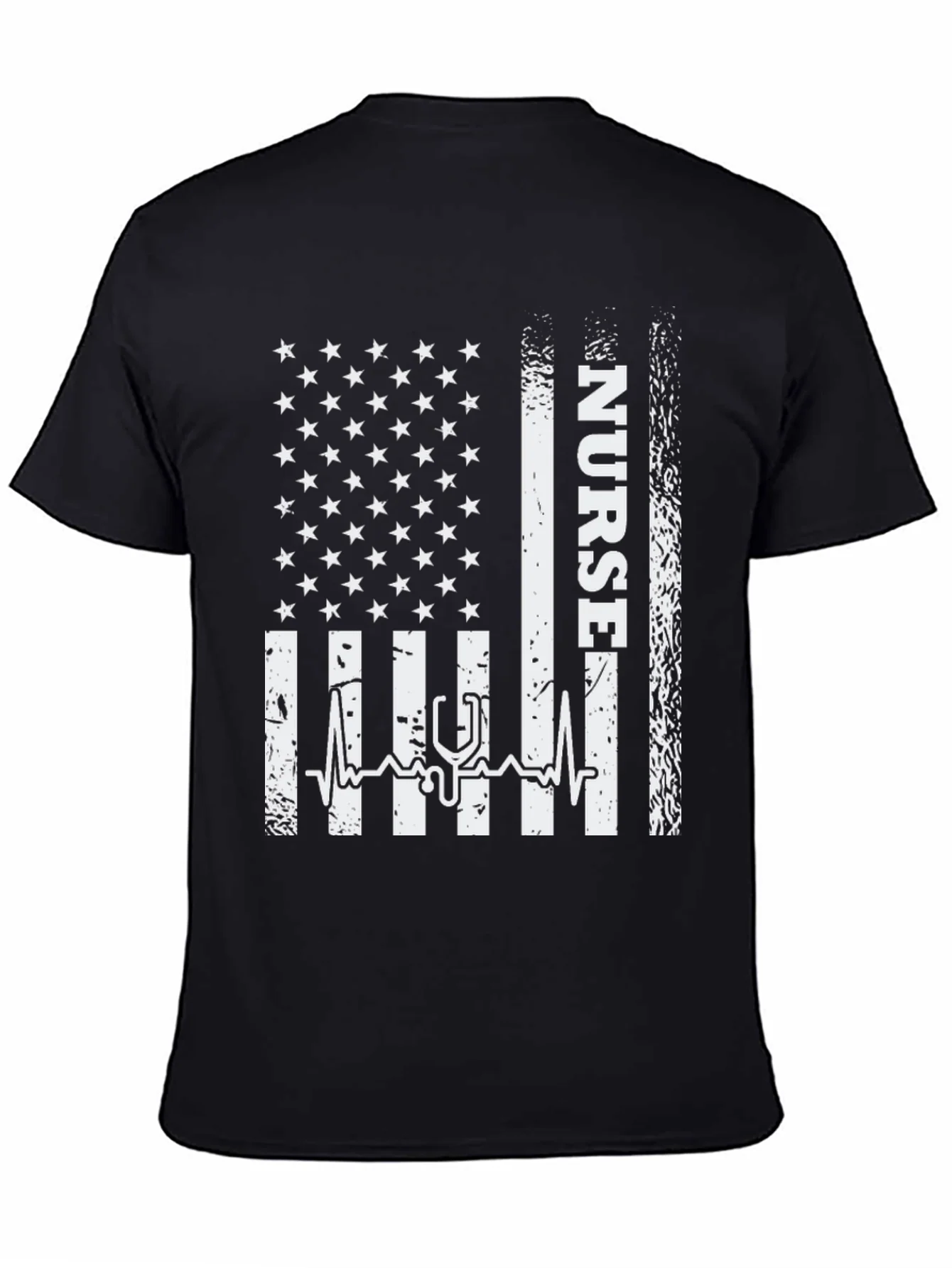 Rebbecca Nurse American Flag Graphic Tee - Black