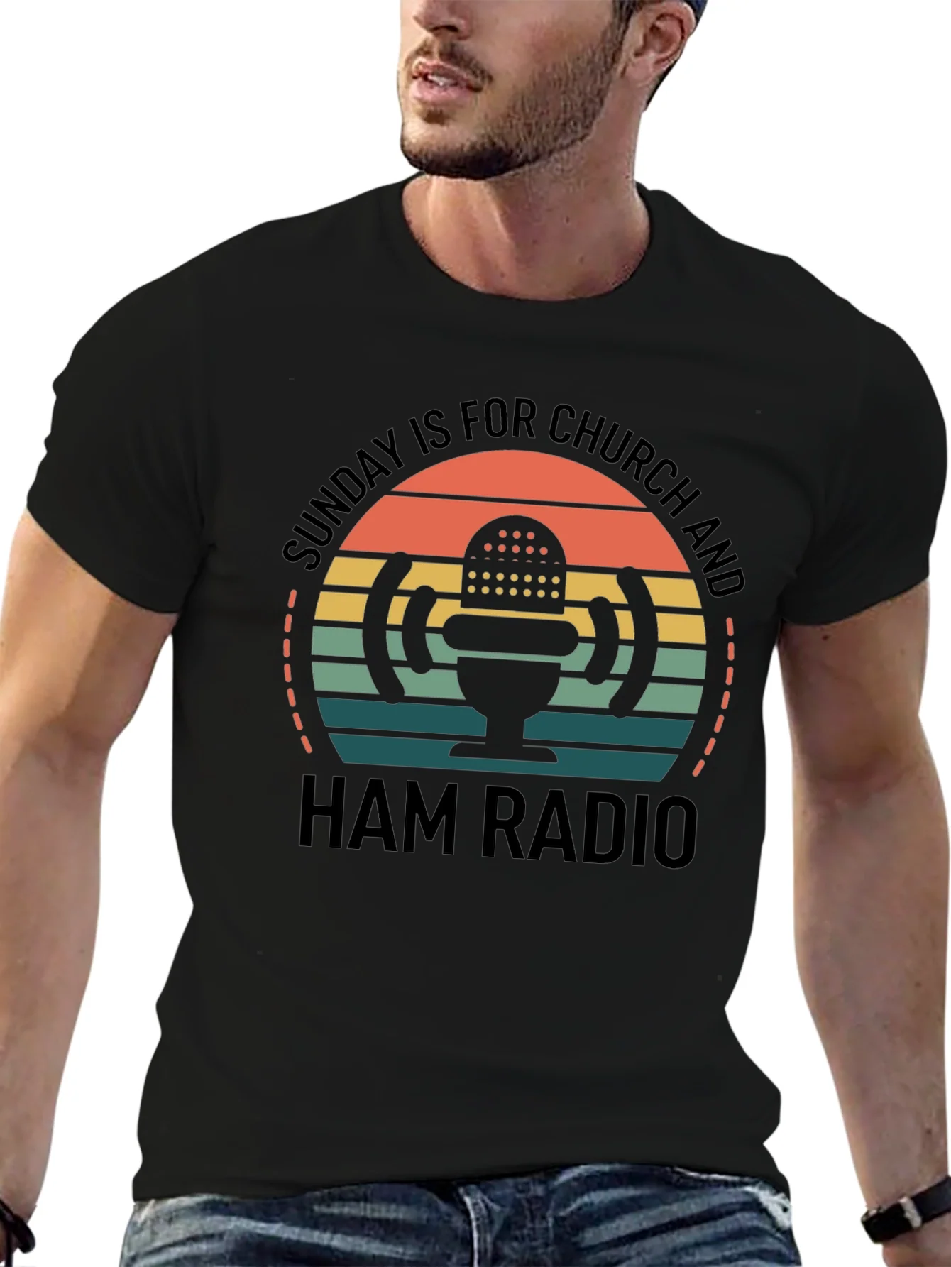 Rebbecca Sunday Church & Ham Radio T-Shirt