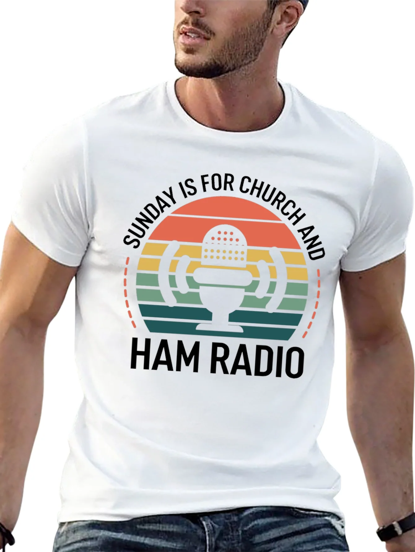 Rebbecca Sunday Church & Ham Radio T-Shirt