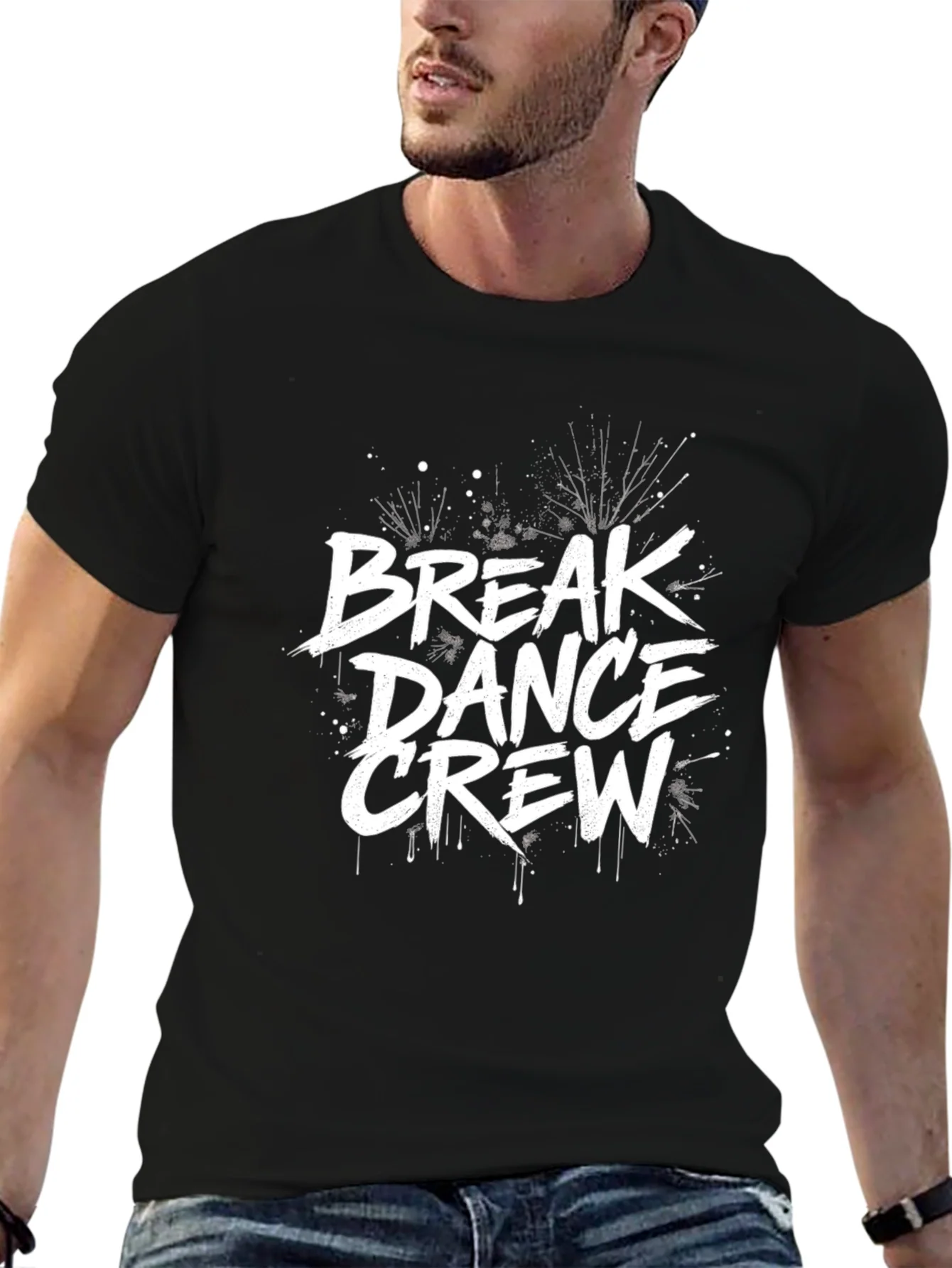 Rebbecca Break Dance Crew Black T-Shirt