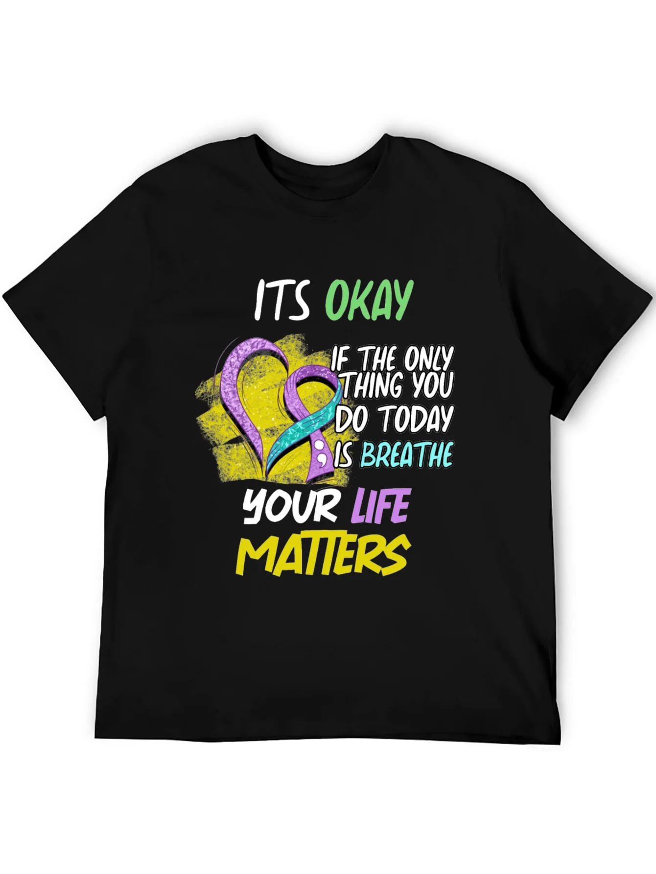 Rebbecca Its Okay Mental Health Awareness T-Shirt