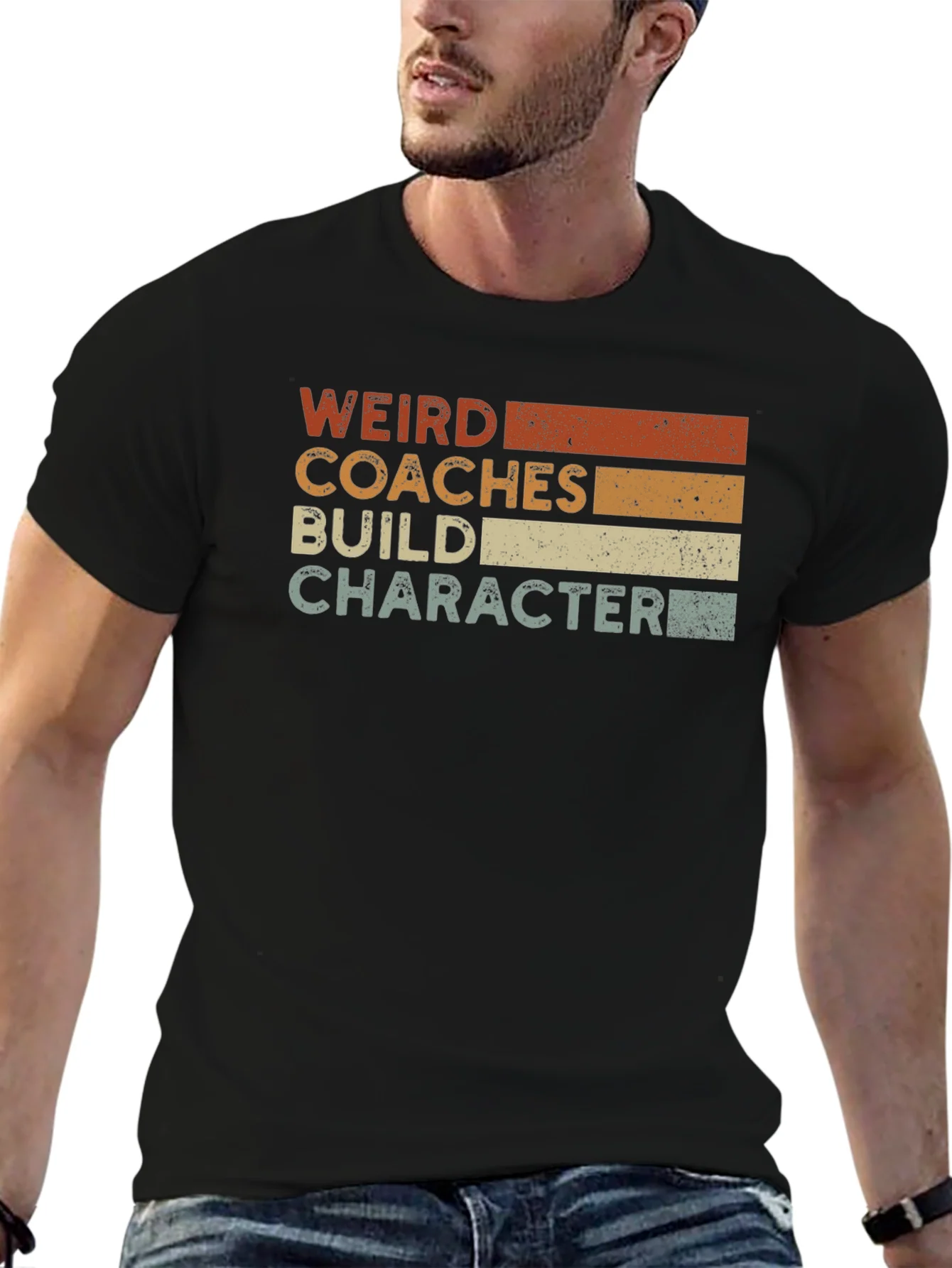 Rebbecca Weird Coaches Build Character T-Shirt
