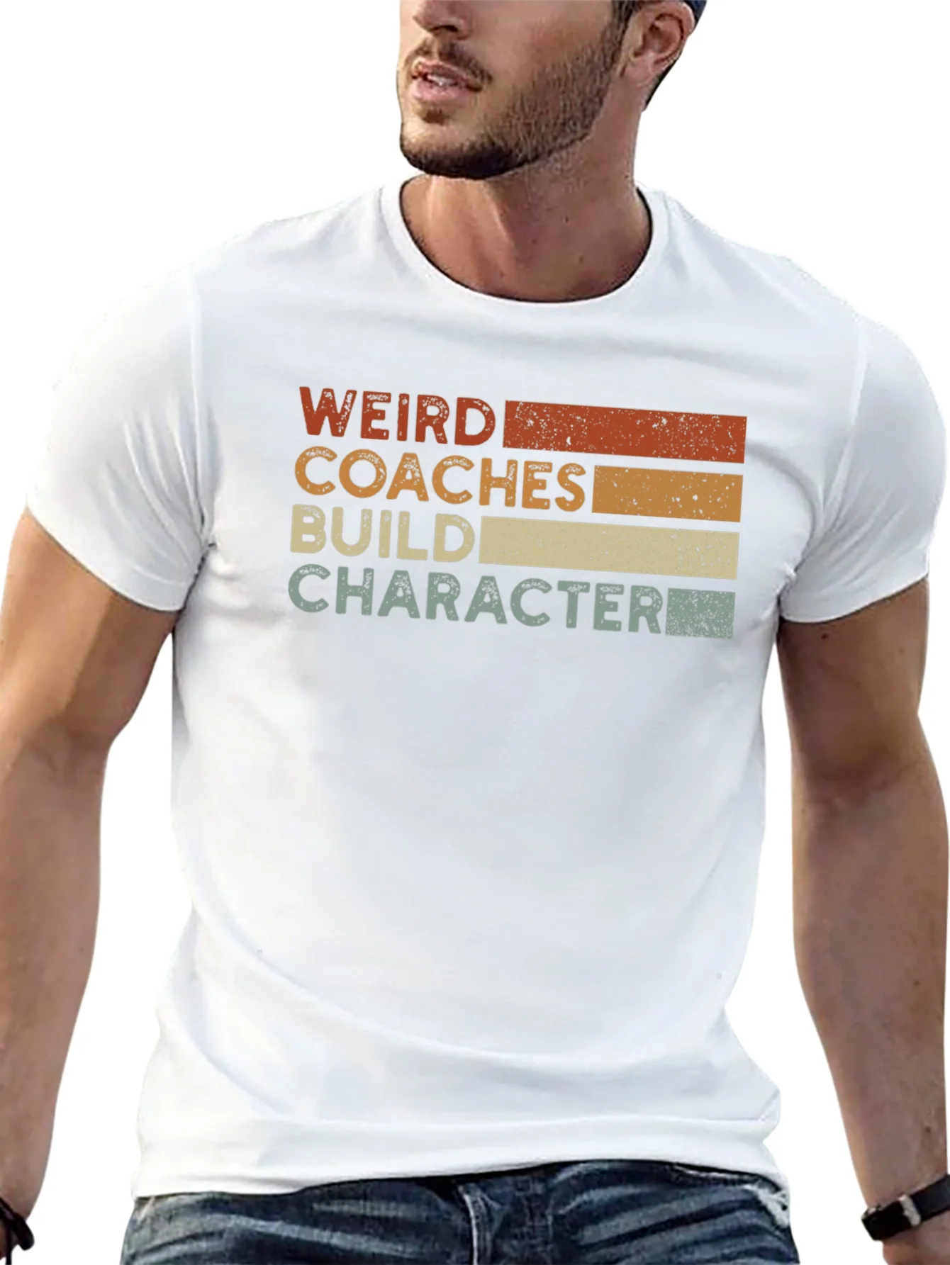 Rebbecca Weird Coaches Build Character T-Shirt