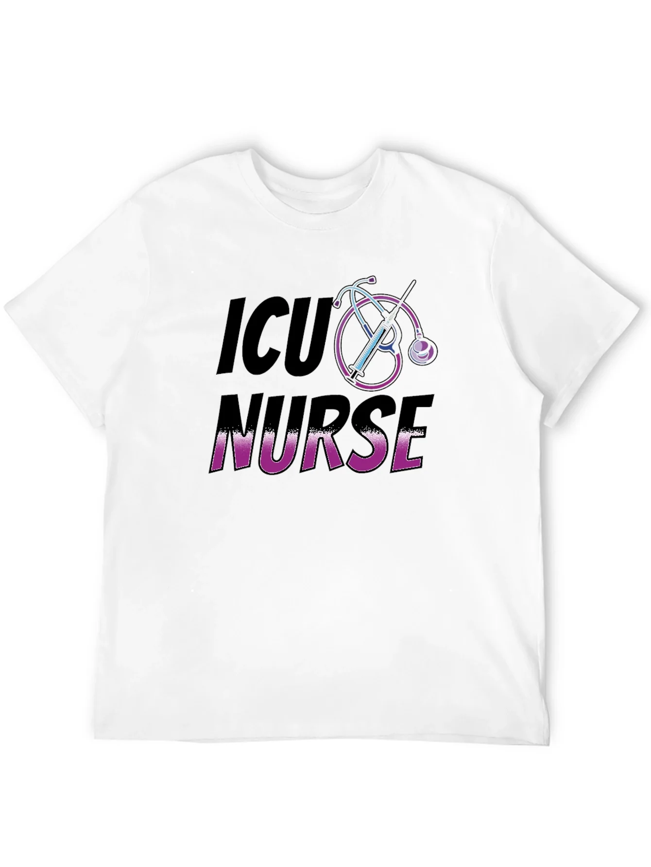 Camiseta ICU Nurse - Dise?o Enfermer¨ªa Intensiva