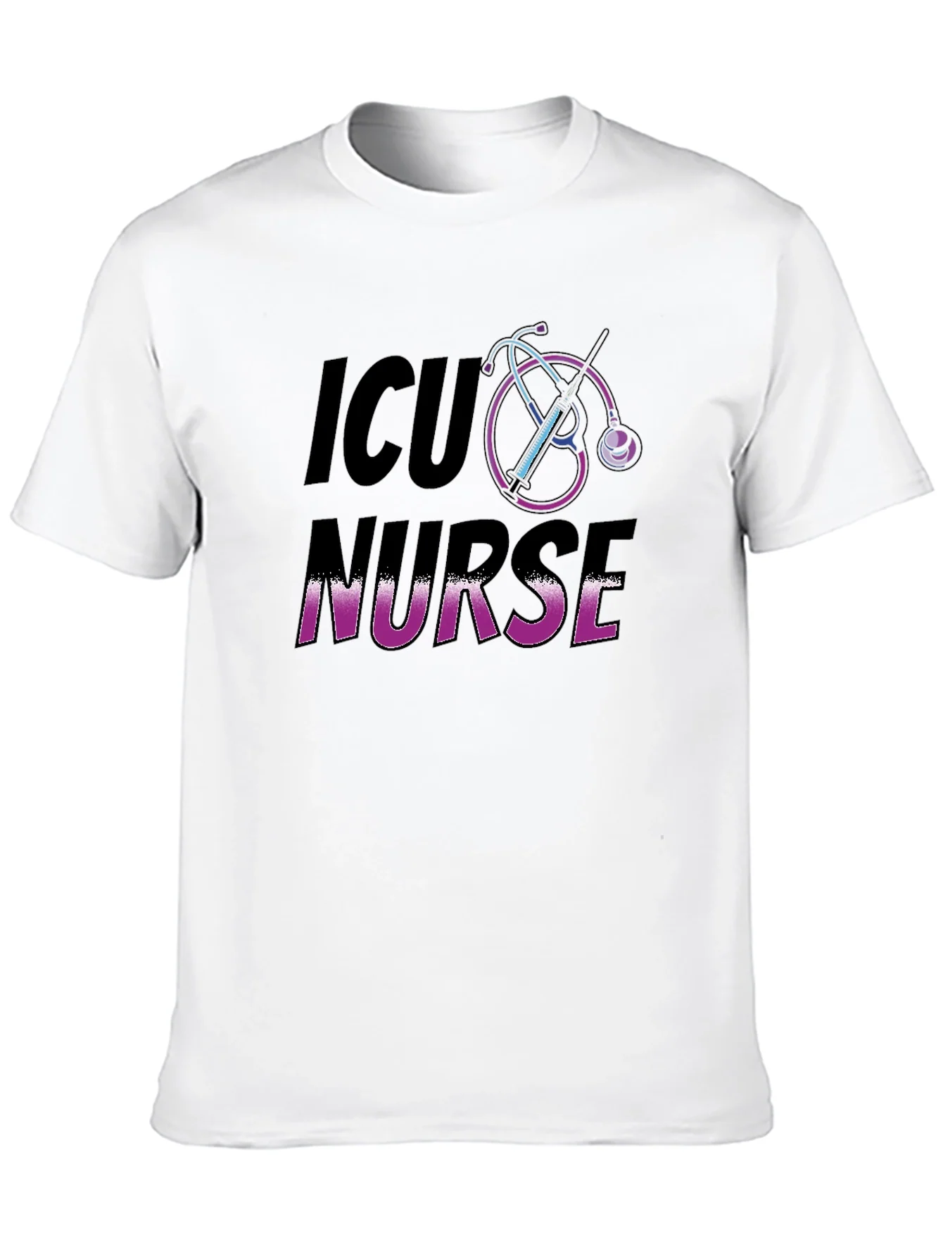 Camiseta ICU Nurse - Dise?o Enfermer¨ªa Intensiva