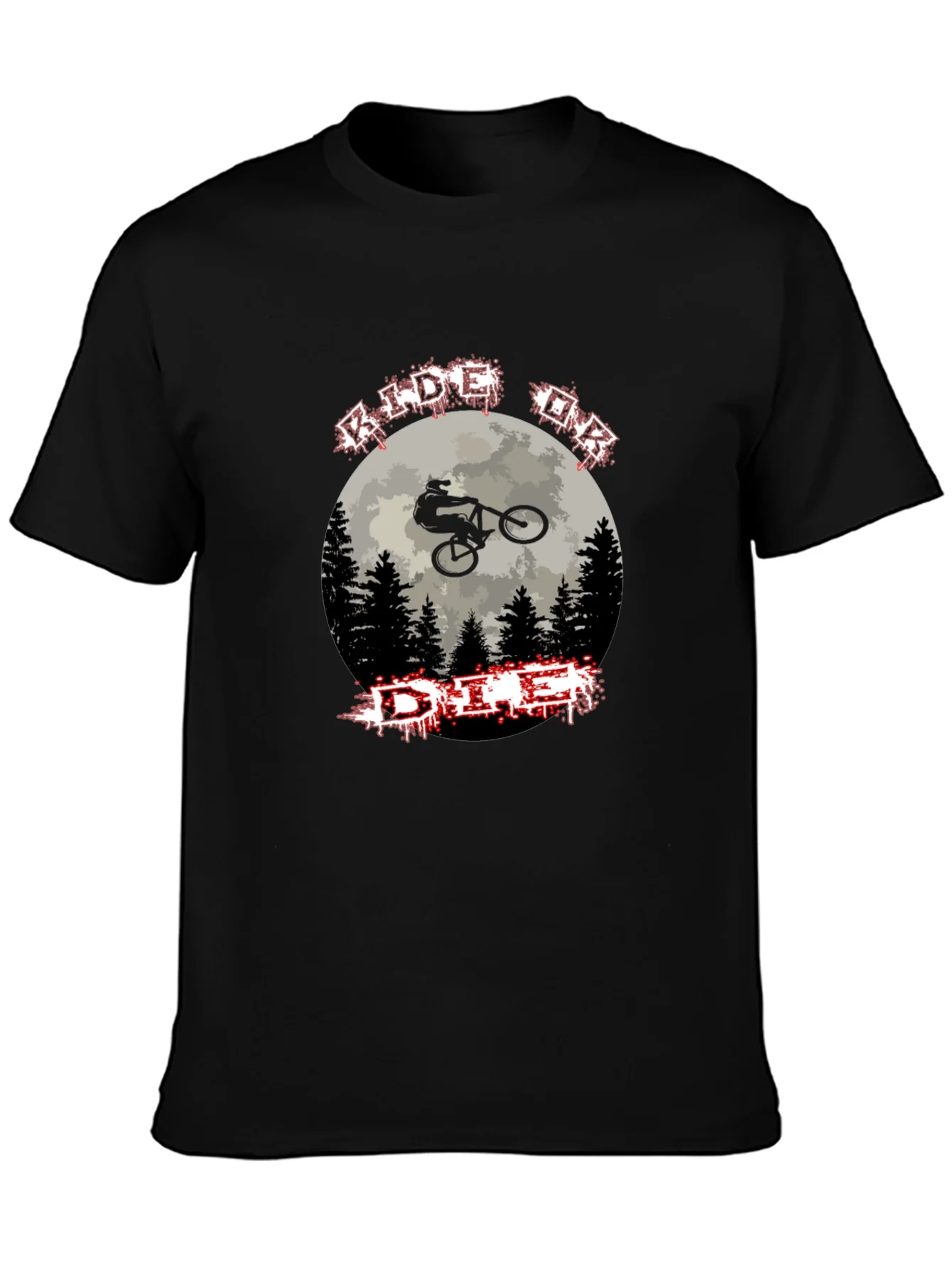 Rebbecca Ride or Die Mountain Biking Graphic Tee