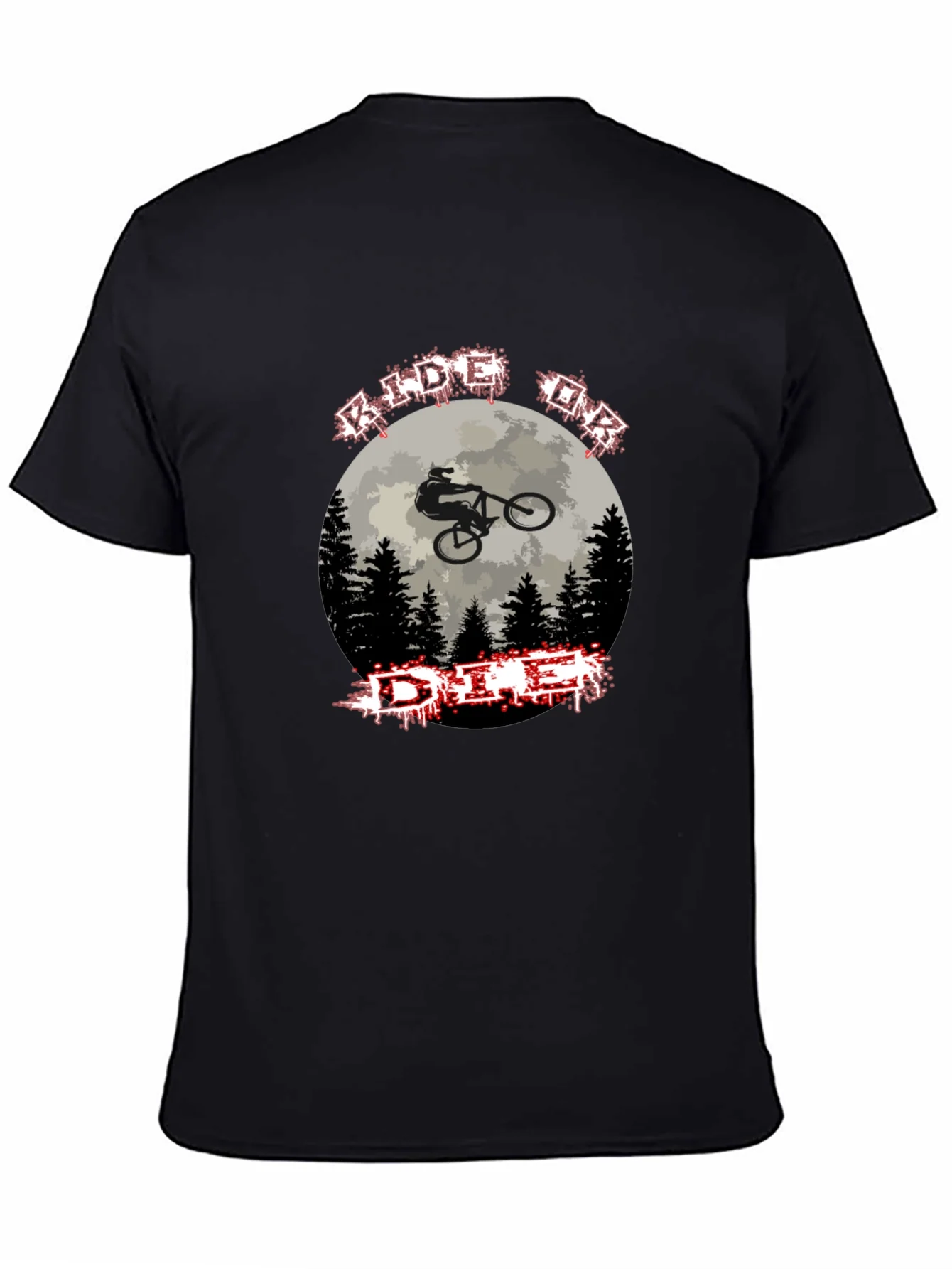Rebbecca Ride or Die Mountain Biking Graphic Tee