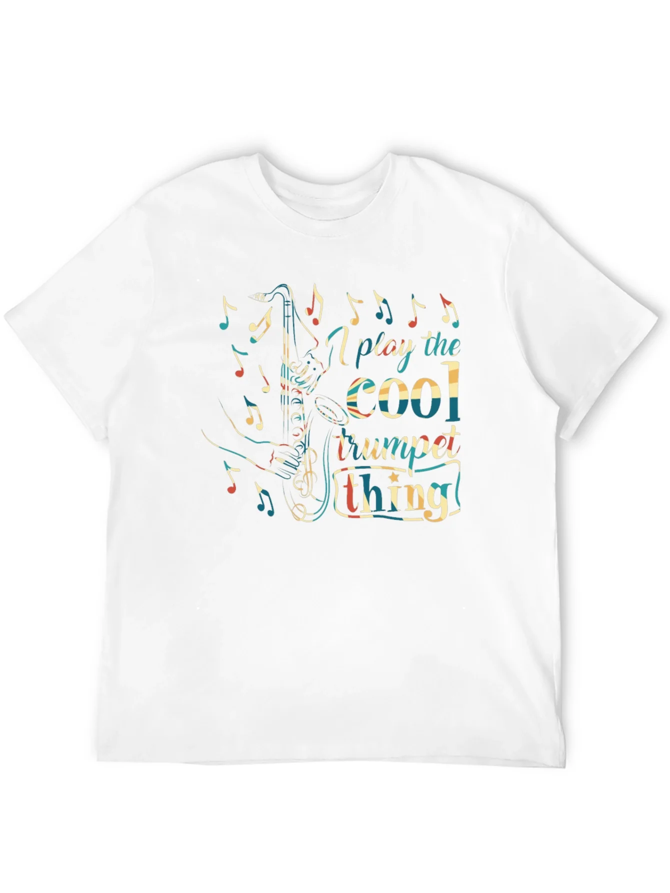 Camiseta Negra con Dise?o de Saxof¨®n Cool
