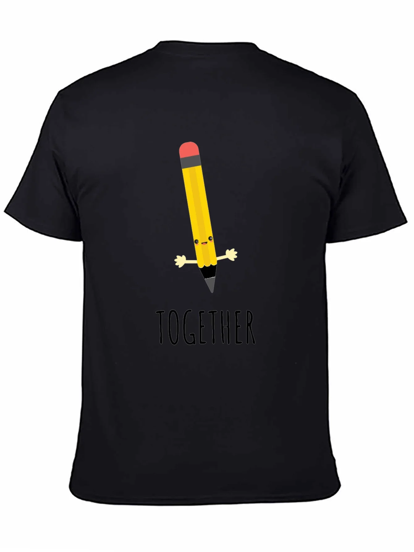 Rebbecca Cute Cartoon Pencil Together Graphic T-Shirt