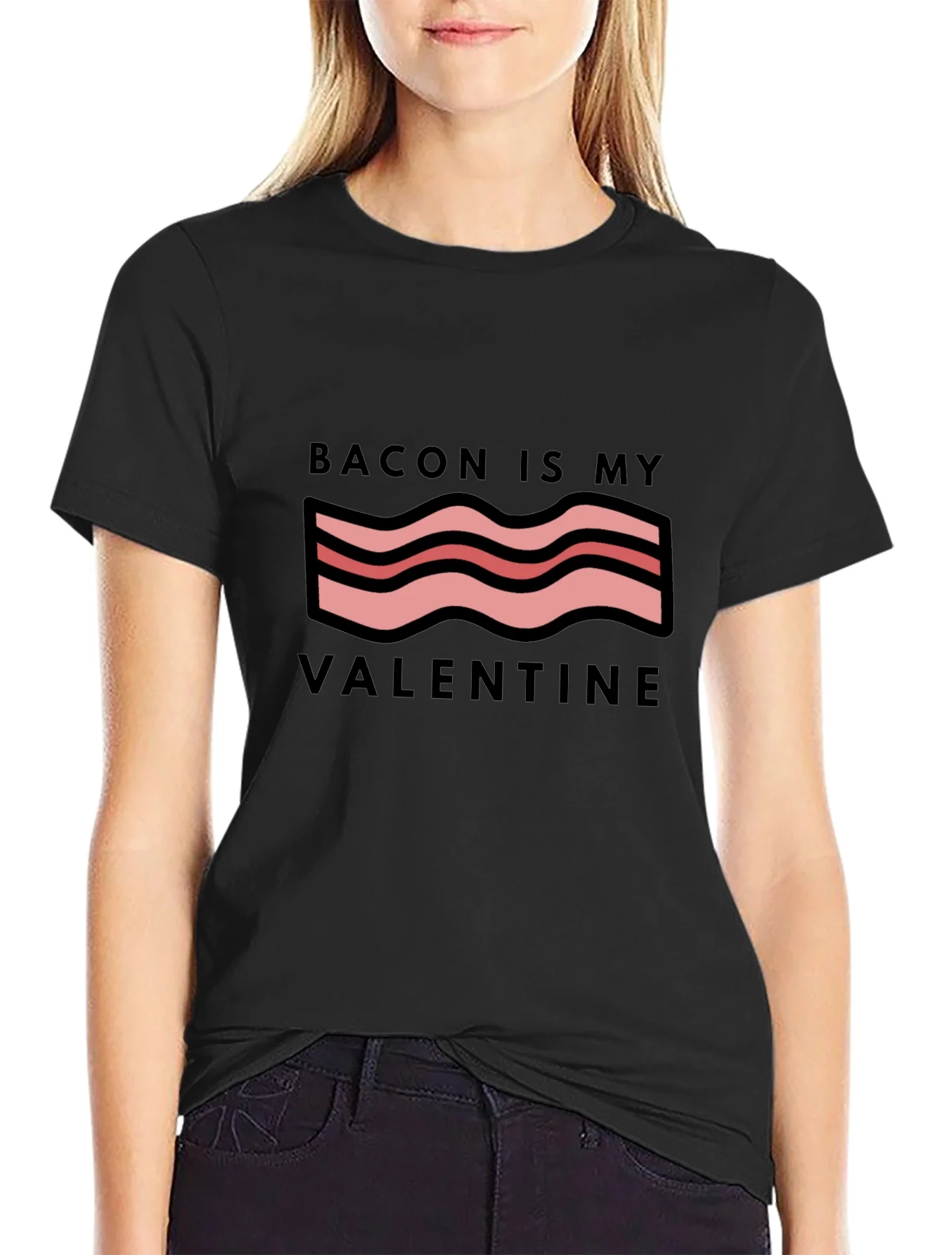 Rebbecca Bacon Is My Valentine Graphic Tee