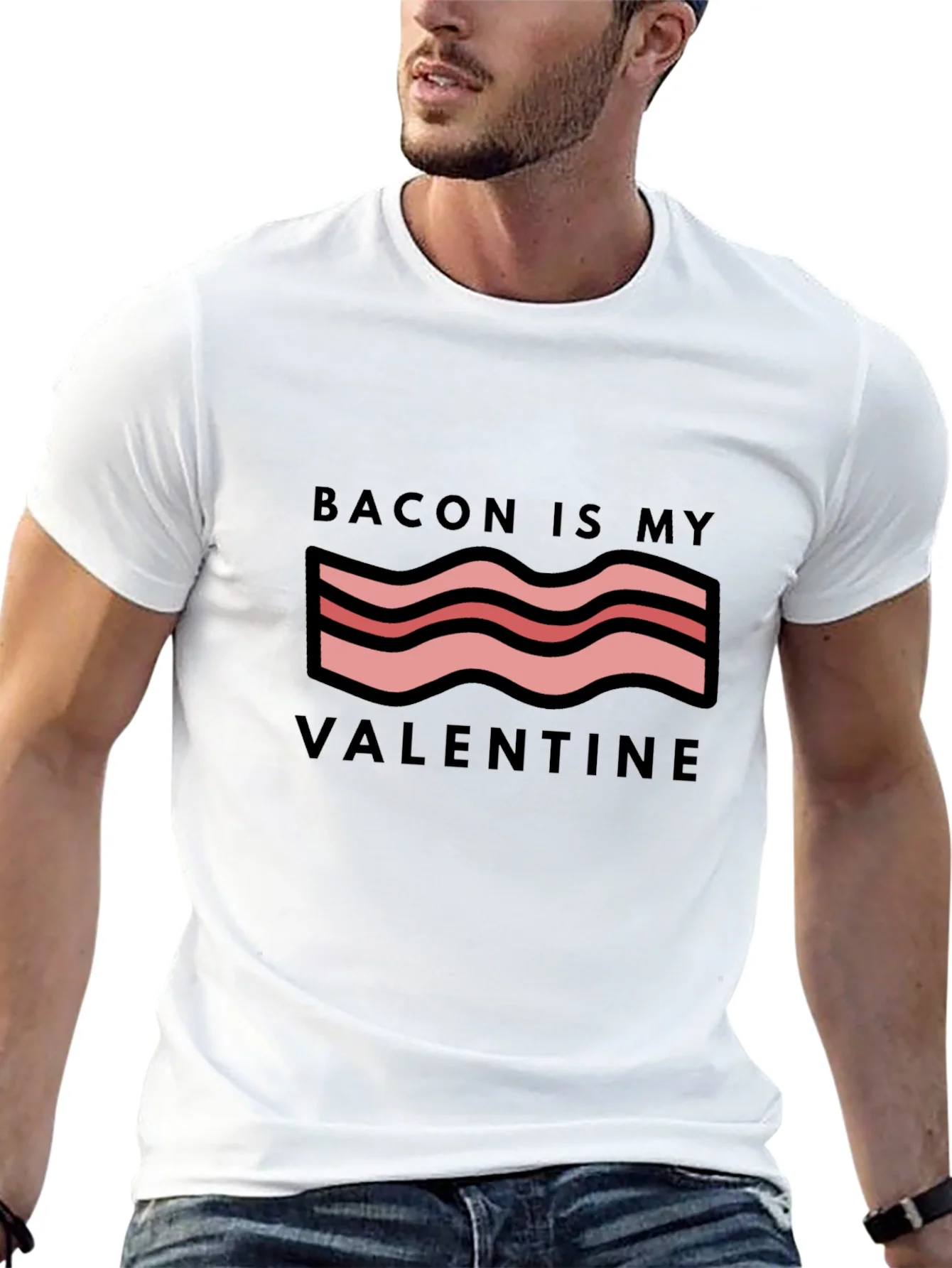 Rebbecca Bacon Is My Valentine Graphic Tee