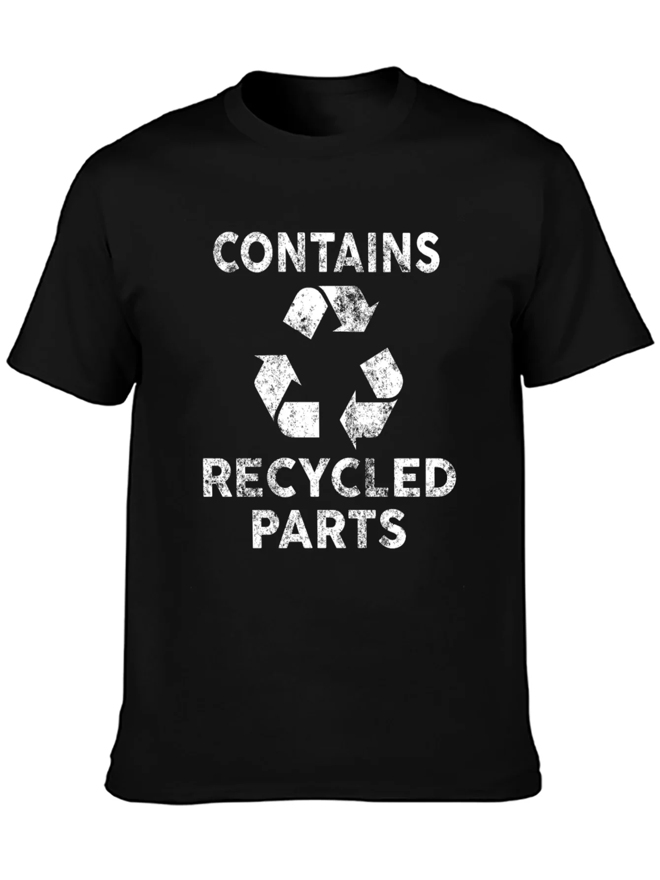 Rebbecca Recycled Parts Graphic Tee - Black