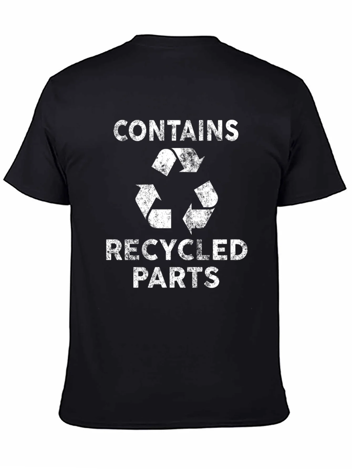 Rebbecca Recycled Parts Graphic Tee - Black