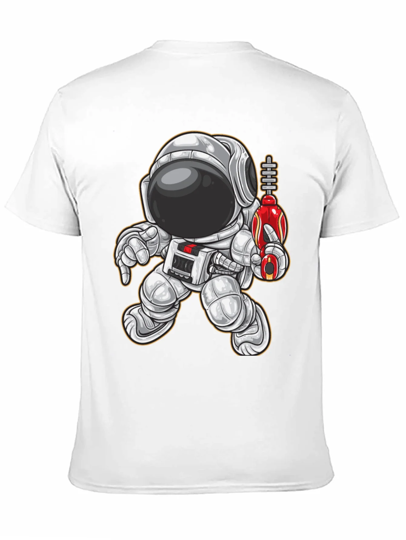 Rebbecca Astronaut Graphic Tee - Space Explorer T-Shirt