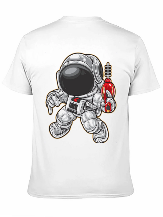 Rebbecca Astronaut Graphic Tee - Space Explorer T-Shirt