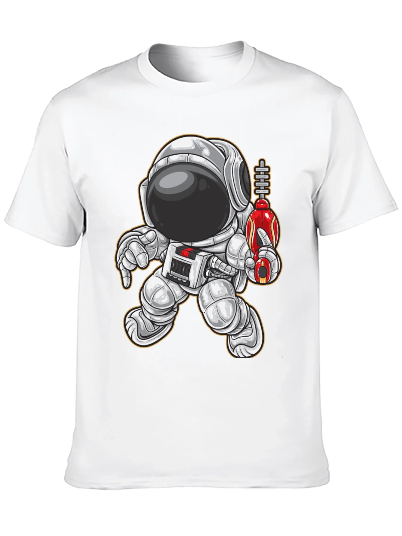 Rebbecca Astronaut Graphic Tee - Space Explorer T-Shirt