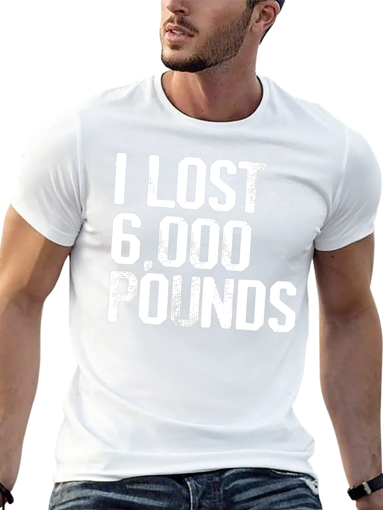 Camiseta Negra Divertida: ?Perd¨ª 6000 Libras!