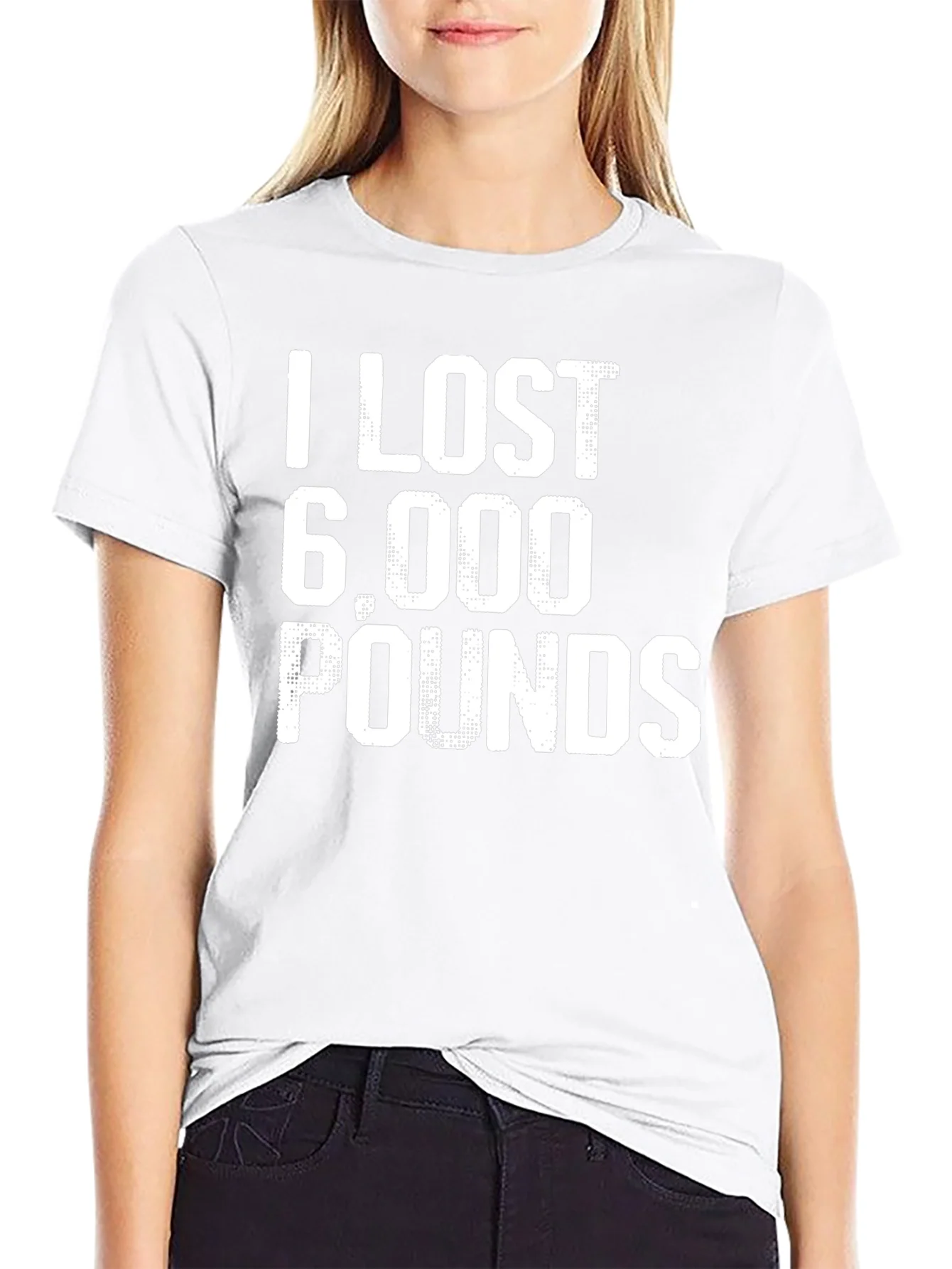 Camiseta Negra Divertida: ?Perd¨ª 6000 Libras!