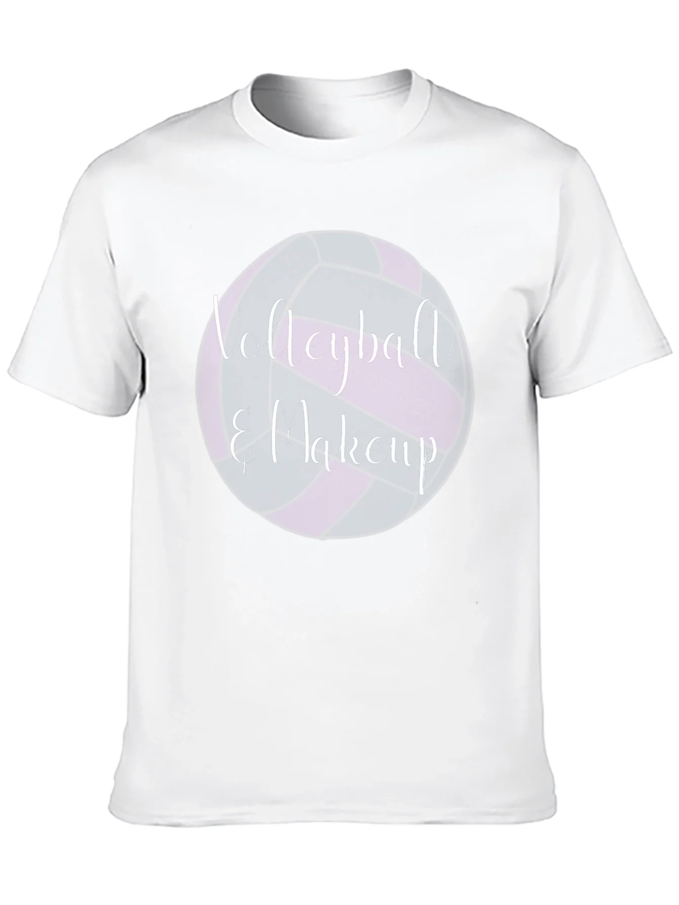Camiseta Negra Volleyball & Makeup