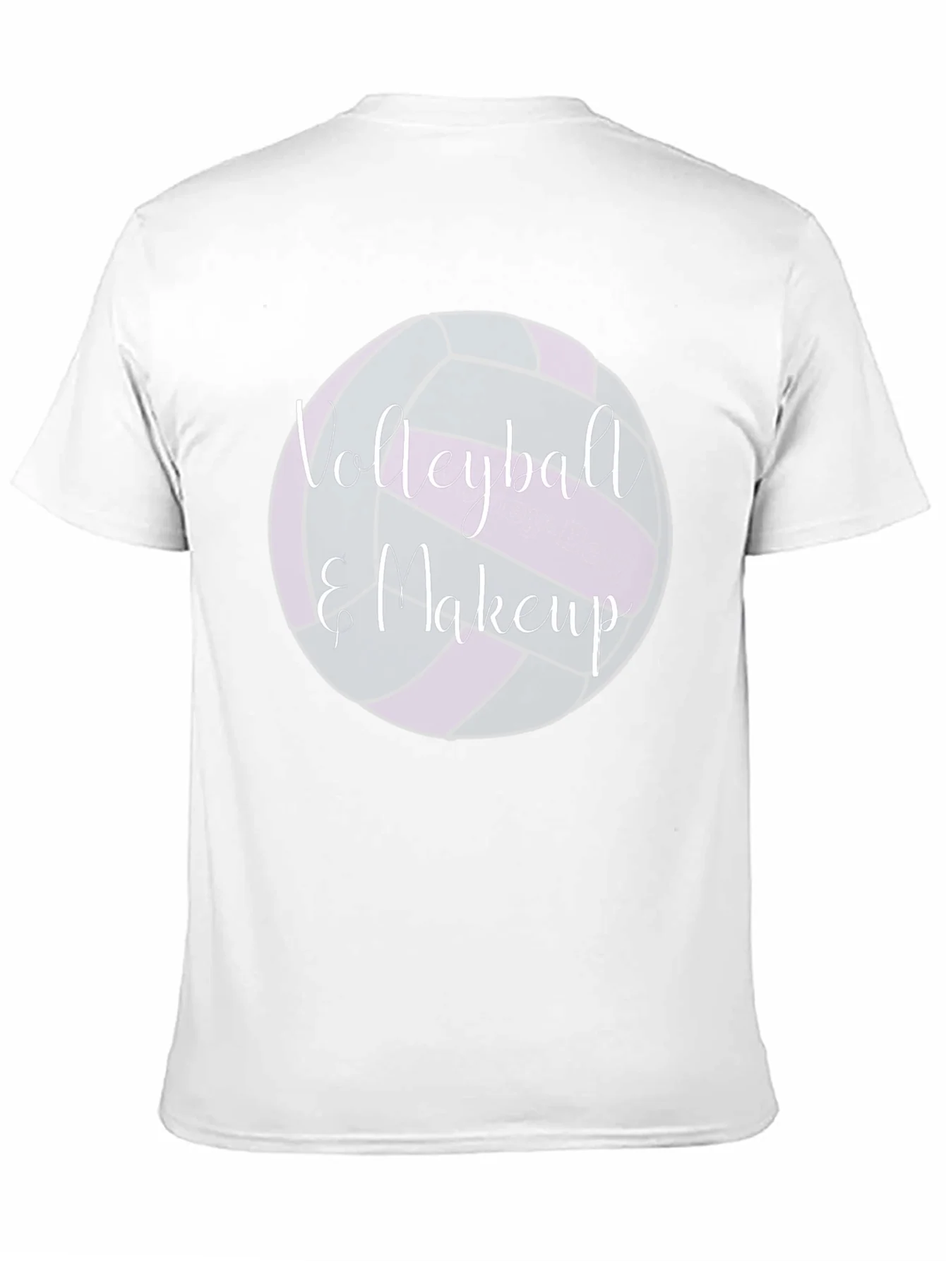 Camiseta Negra Volleyball & Makeup