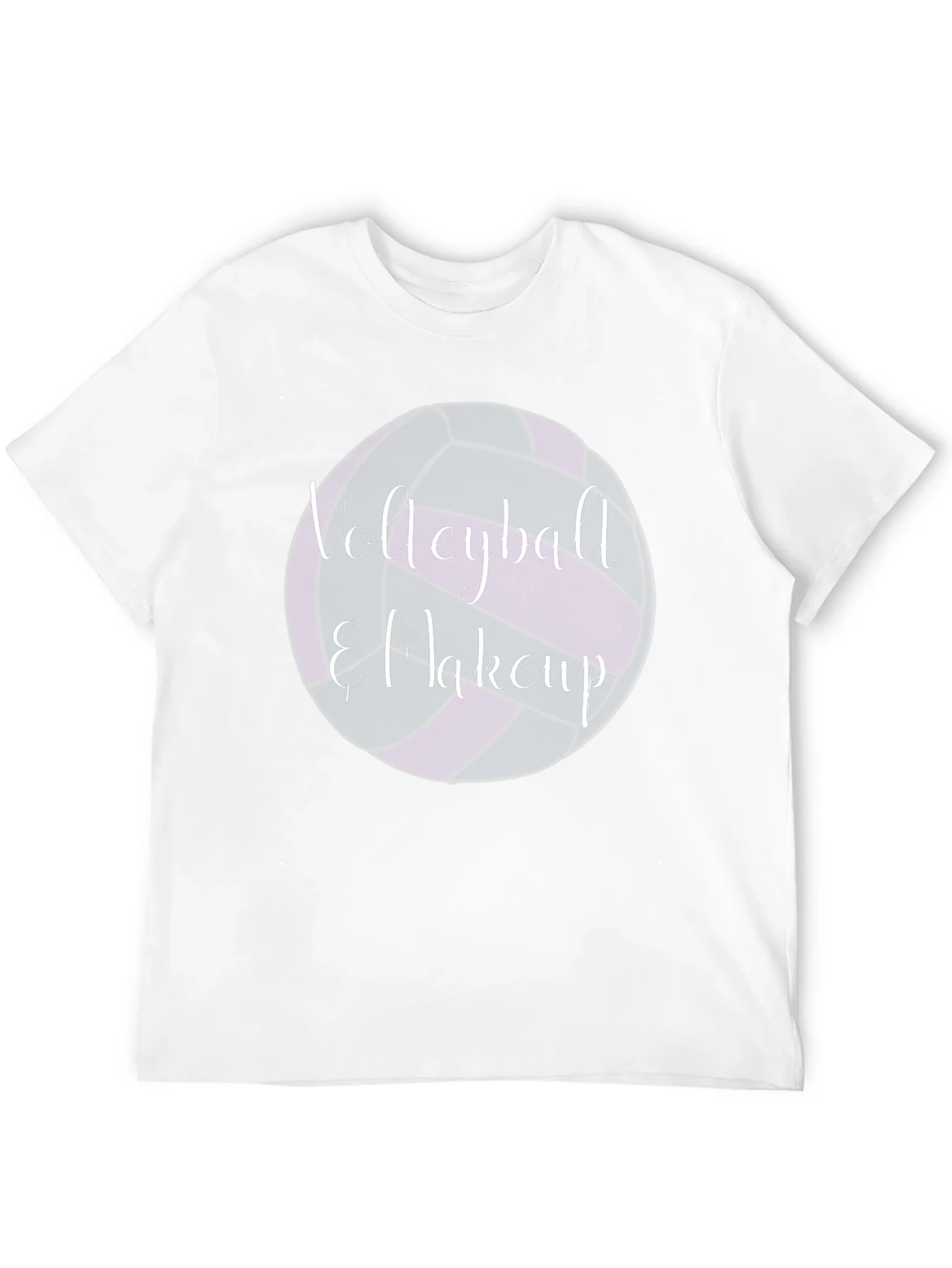 Camiseta Negra Volleyball & Makeup