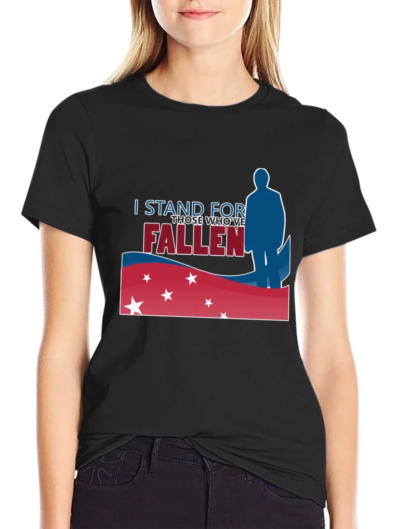 Rebbecca I Stand For Those Whove Fallen T-Shirt