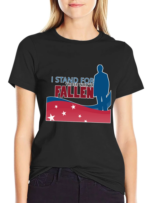 Rebbecca I Stand For Those Whove Fallen T-Shirt