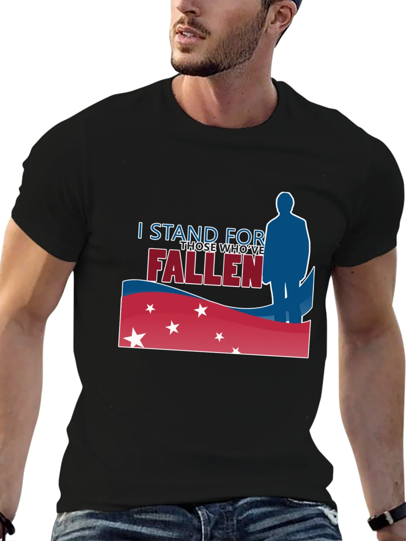 Rebbecca I Stand For Those Whove Fallen T-Shirt