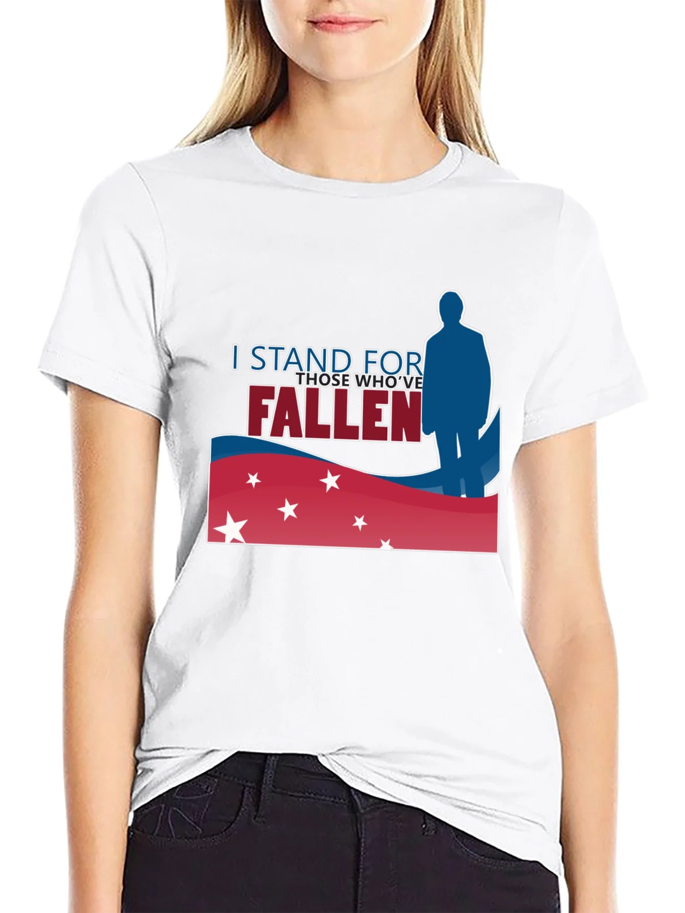 Rebbecca I Stand For Those Whove Fallen T-Shirt