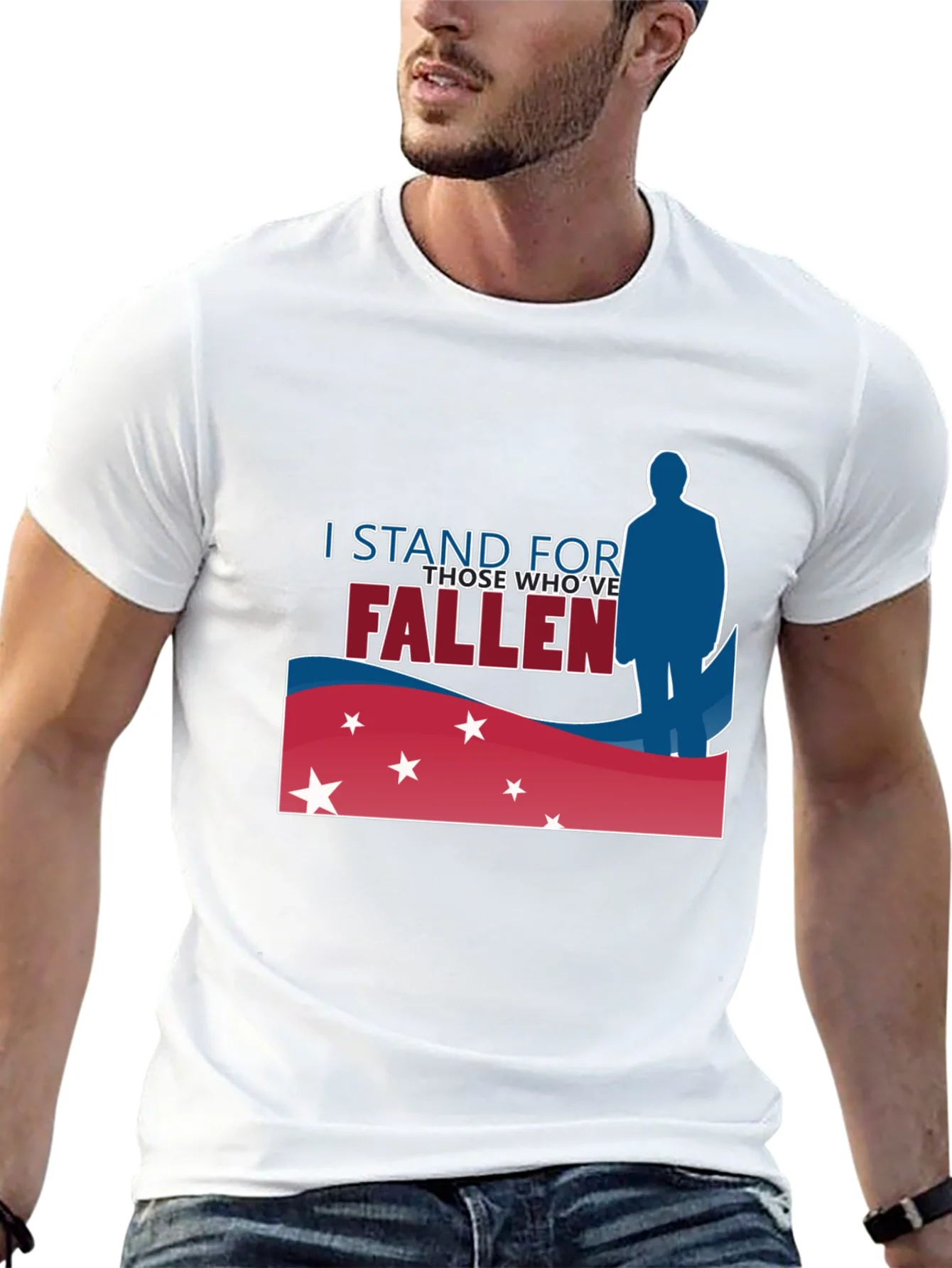 Rebbecca I Stand For Those Whove Fallen T-Shirt