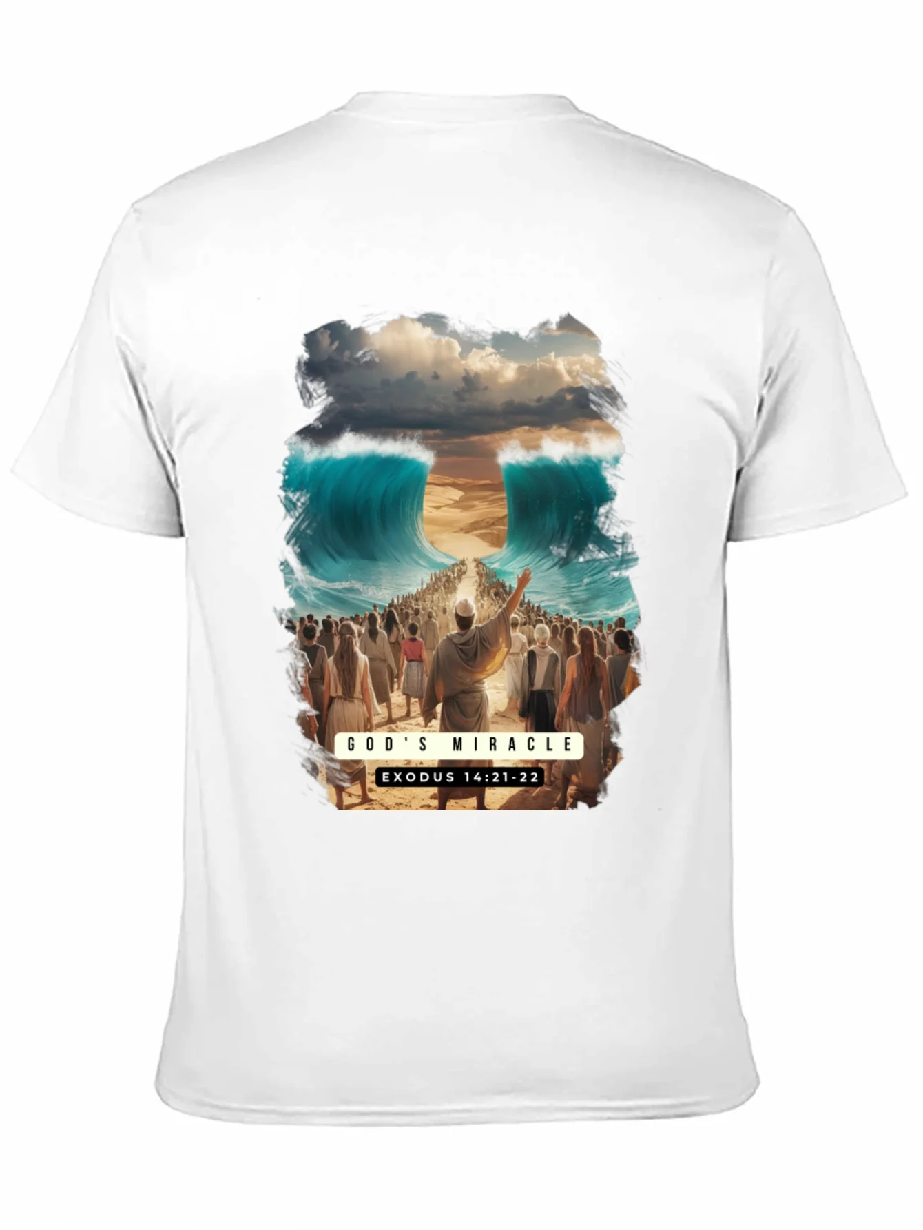 Rebbecca Gods Miracle Exodus T-Shirt