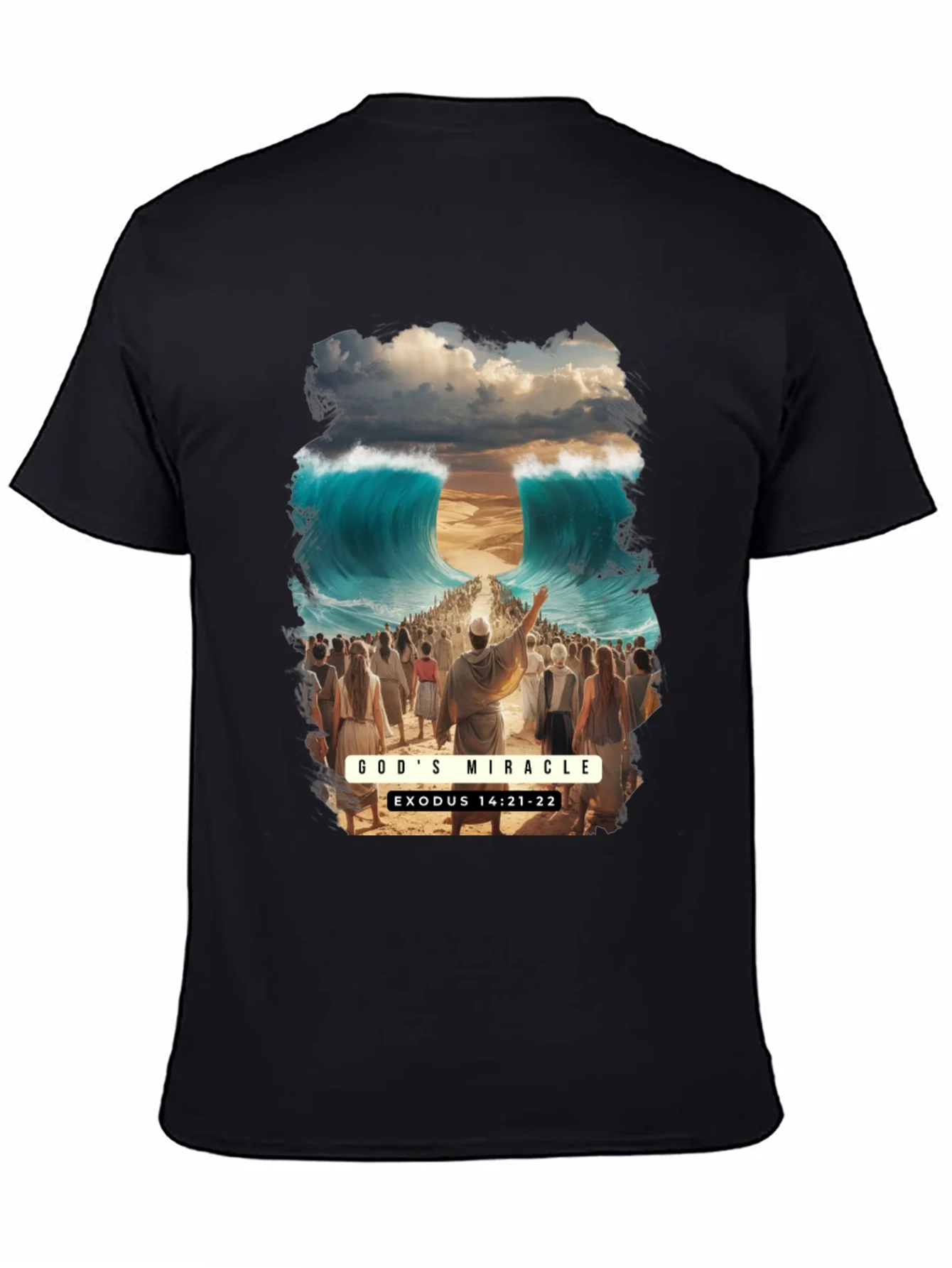 Rebbecca Gods Miracle Exodus T-Shirt
