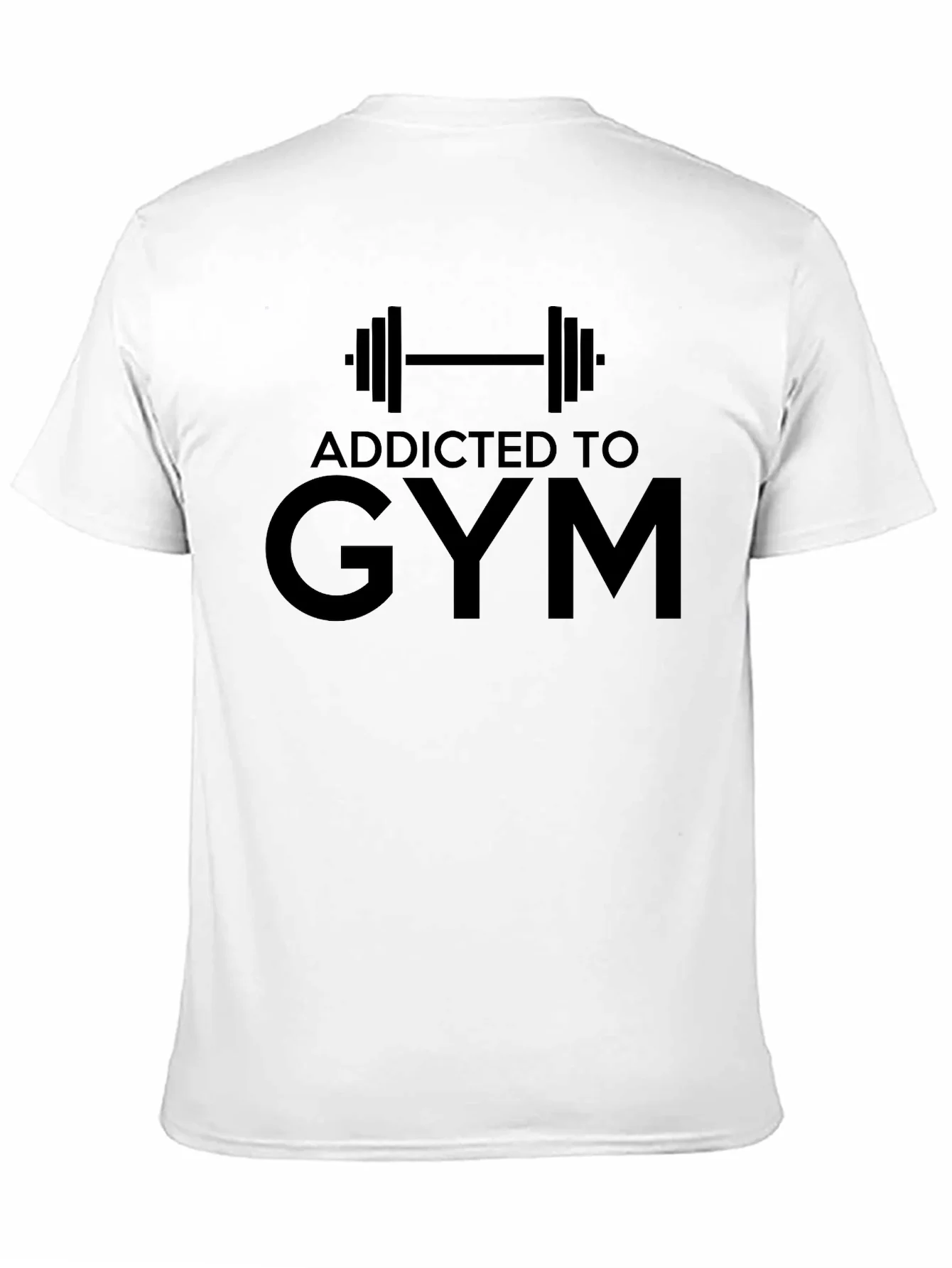 Camiseta Negra Addicted to Gym