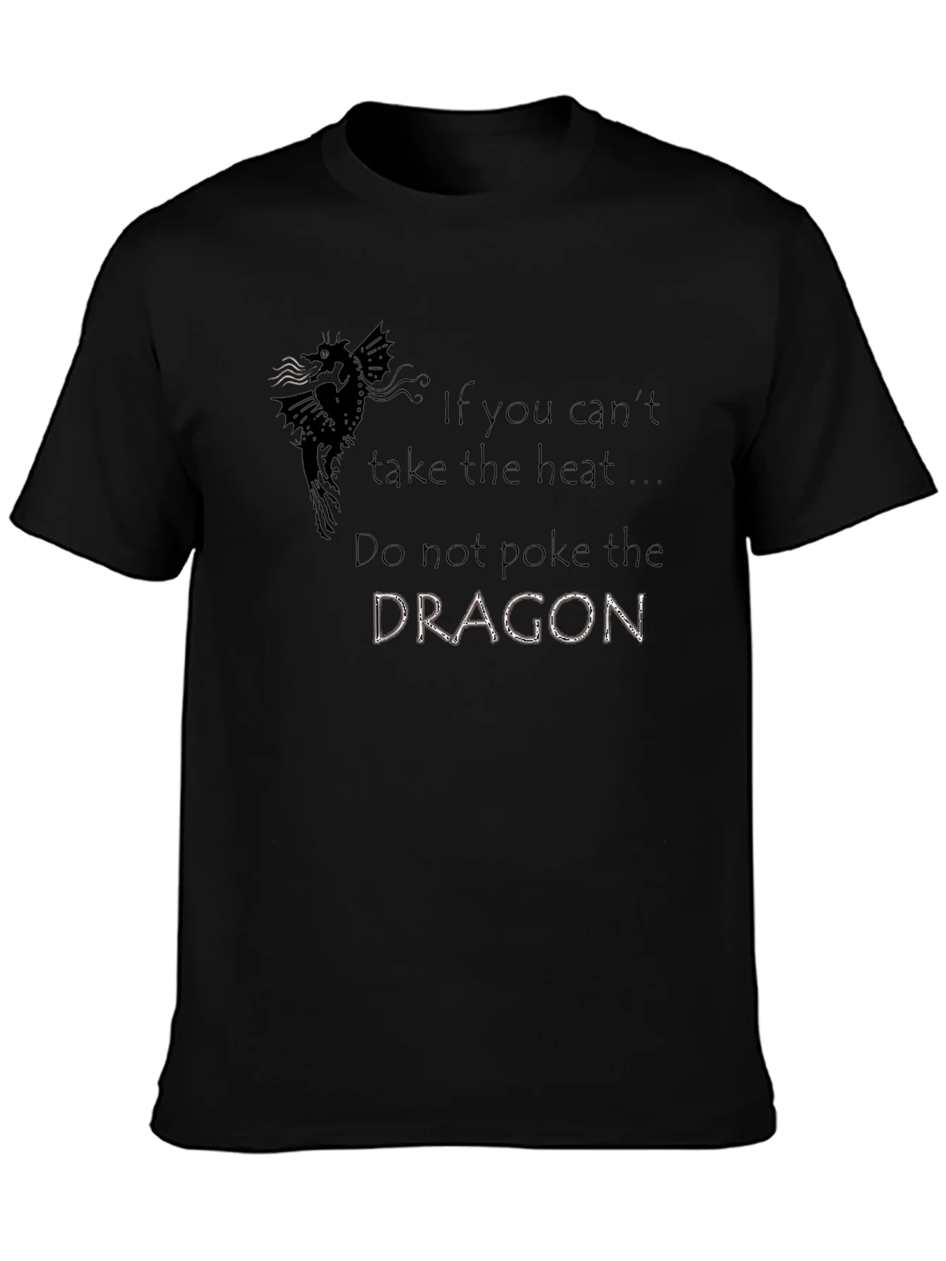 Rebbecca Do Not Poke the Dragon Graphic Tee