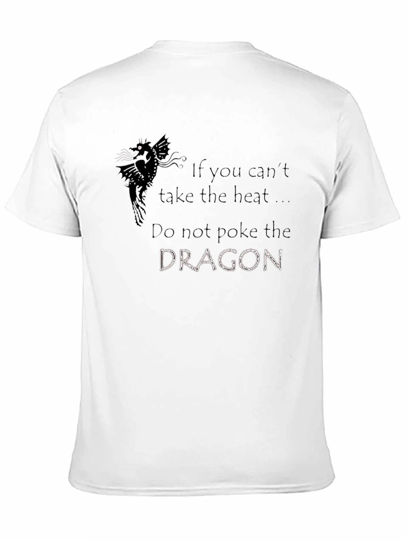 Rebbecca Do Not Poke the Dragon Graphic Tee