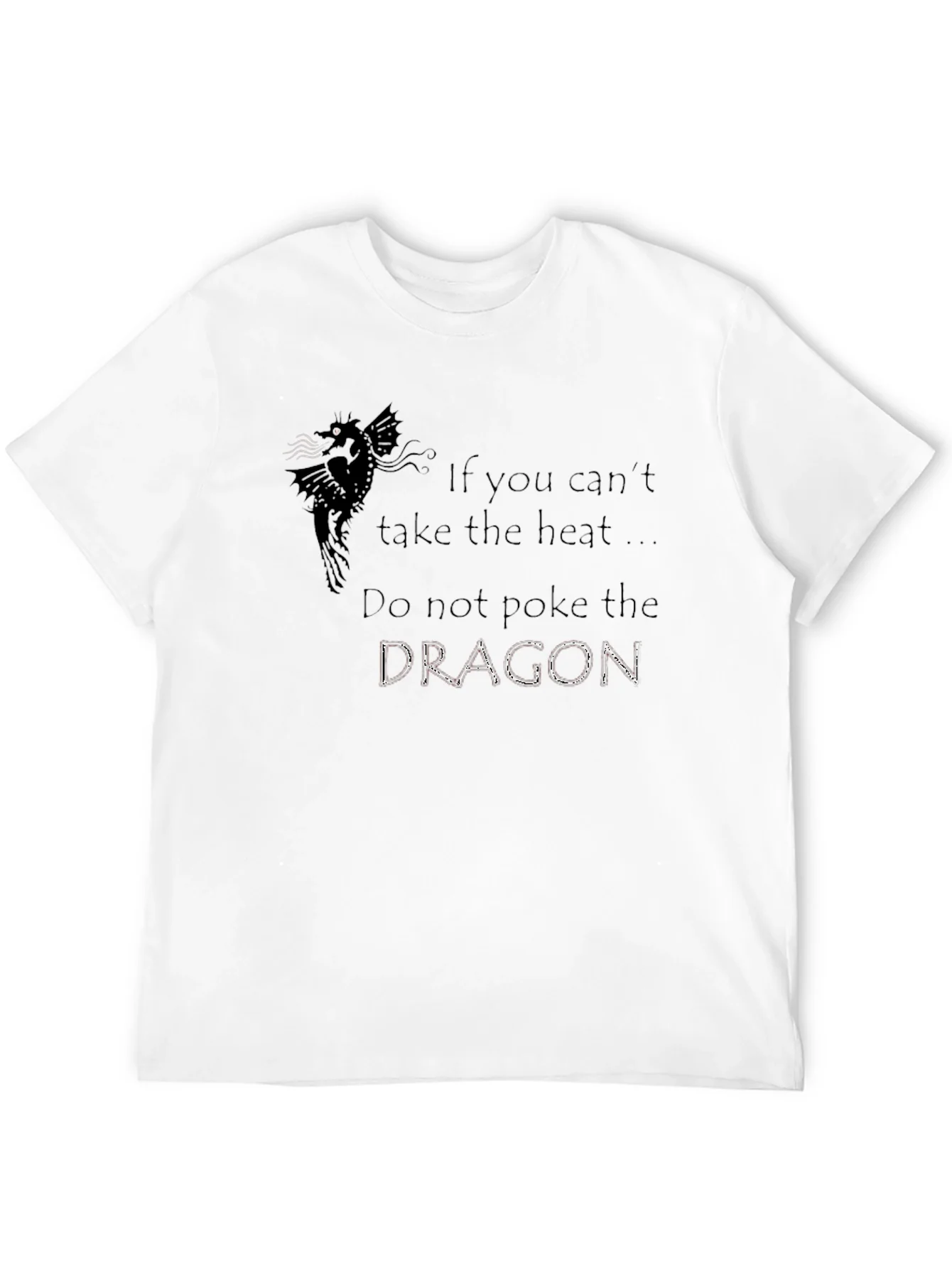 Rebbecca Do Not Poke the Dragon Graphic Tee