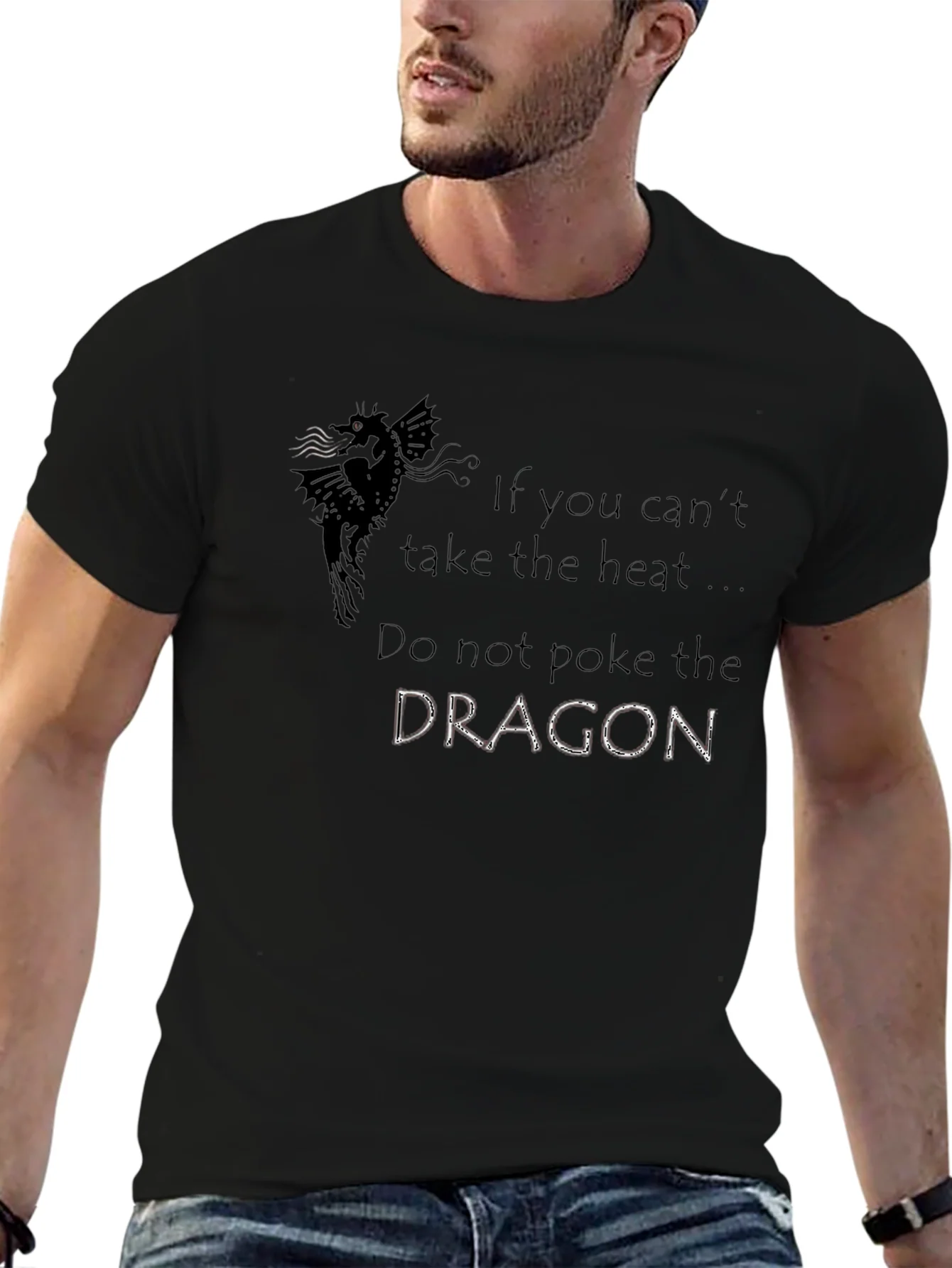 Rebbecca Do Not Poke the Dragon Graphic Tee