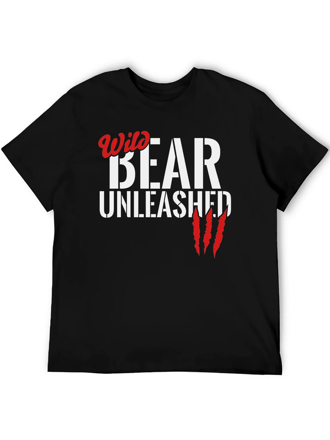 Rebbecca Wild Bear Unleashed Black Graphic Tee