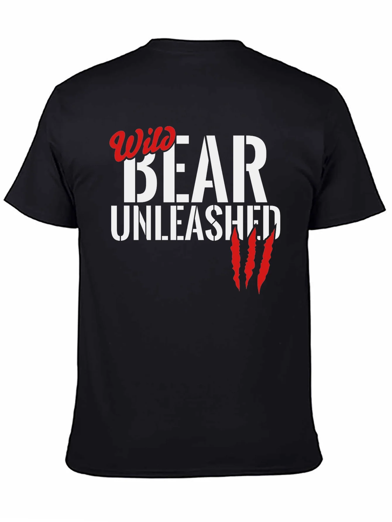 Rebbecca Wild Bear Unleashed Black Graphic Tee
