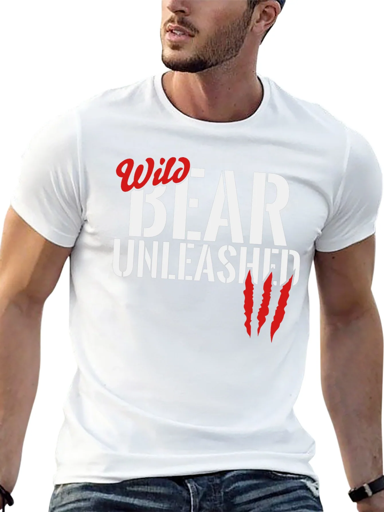 Rebbecca Wild Bear Unleashed Black Graphic Tee